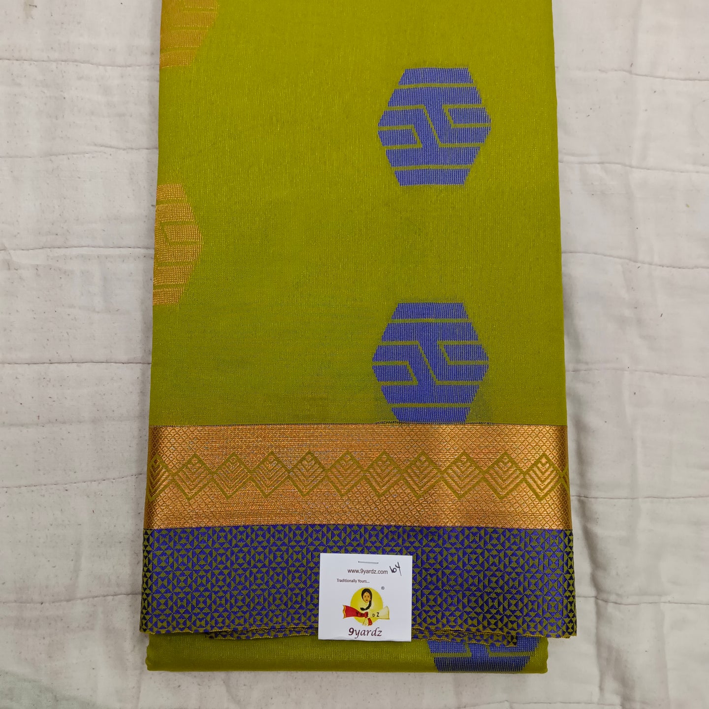 Fancy poly mix gifting sarees