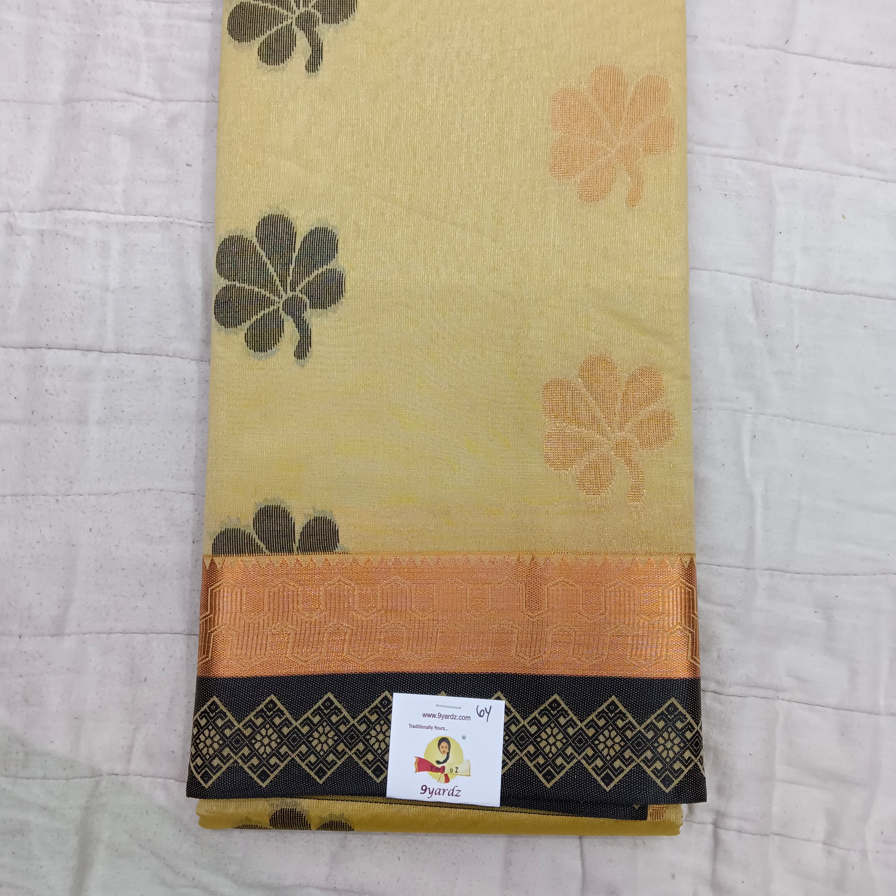 Fancy poly mix gifting sarees
