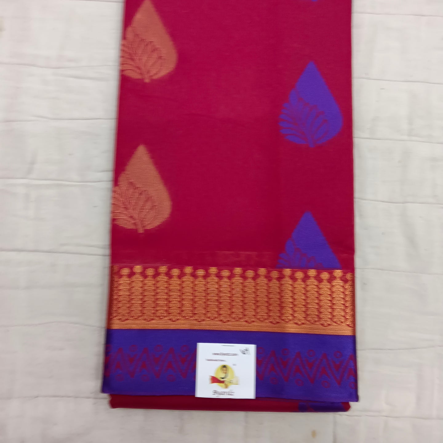 Fancy poly mix gifting sarees