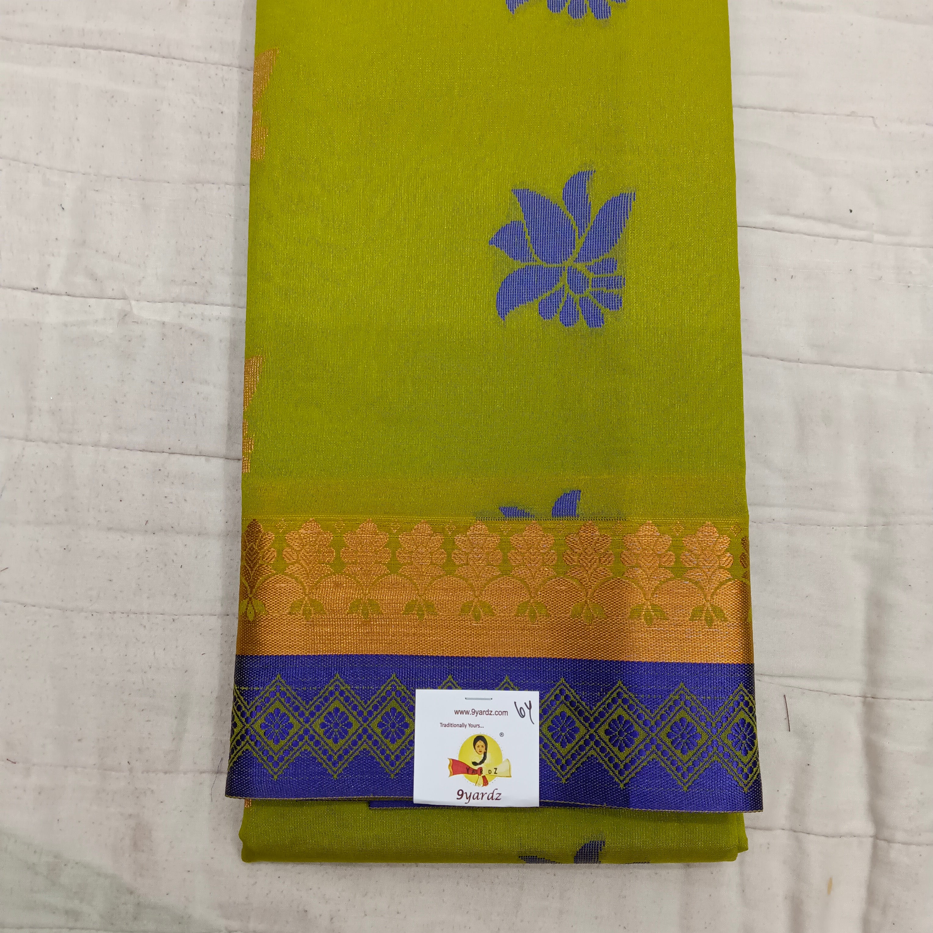 Fancy poly mix gifting sarees
