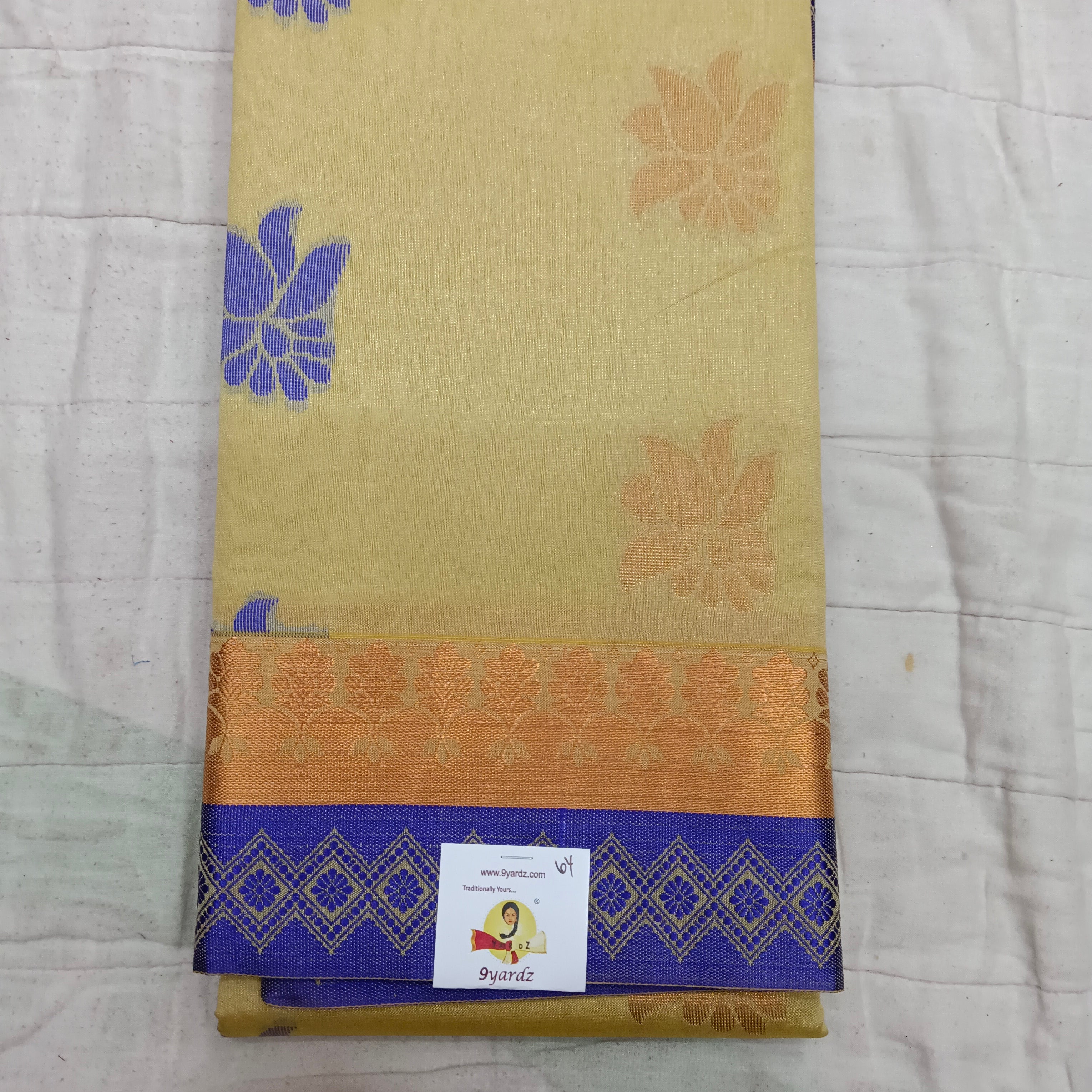 Fancy poly mix gifting sarees