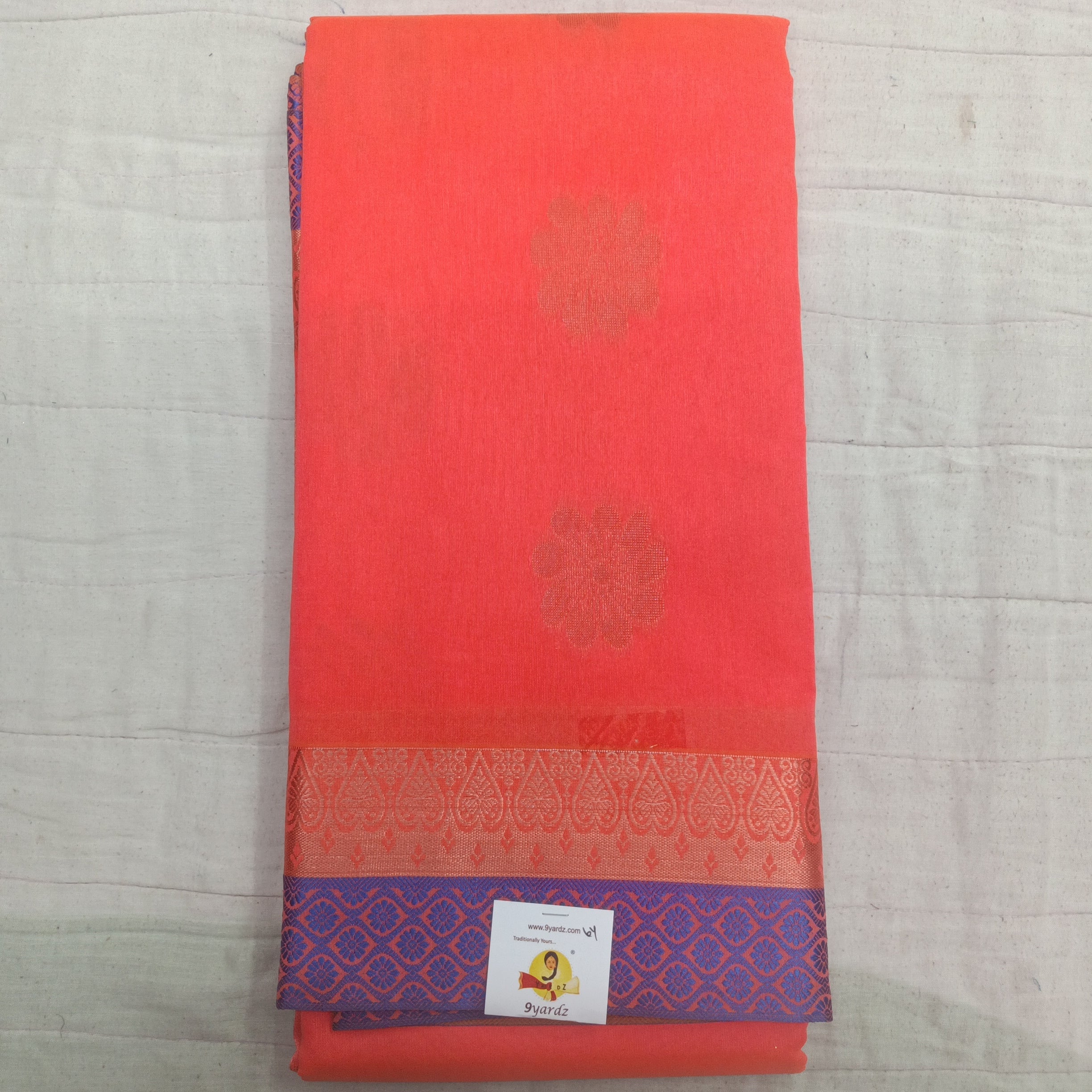 Fancy poly mix gifting sarees