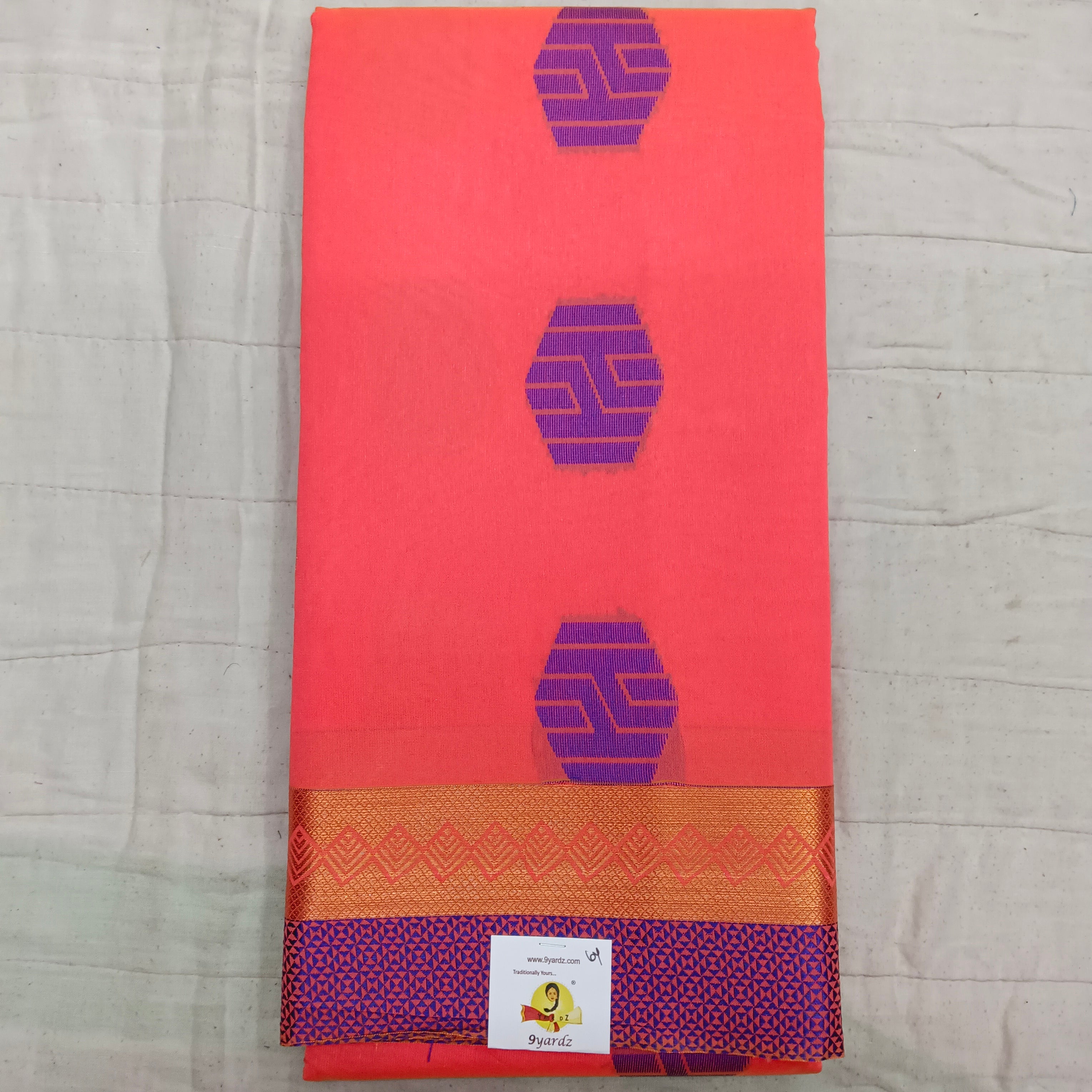 Fancy poly mix gifting sarees