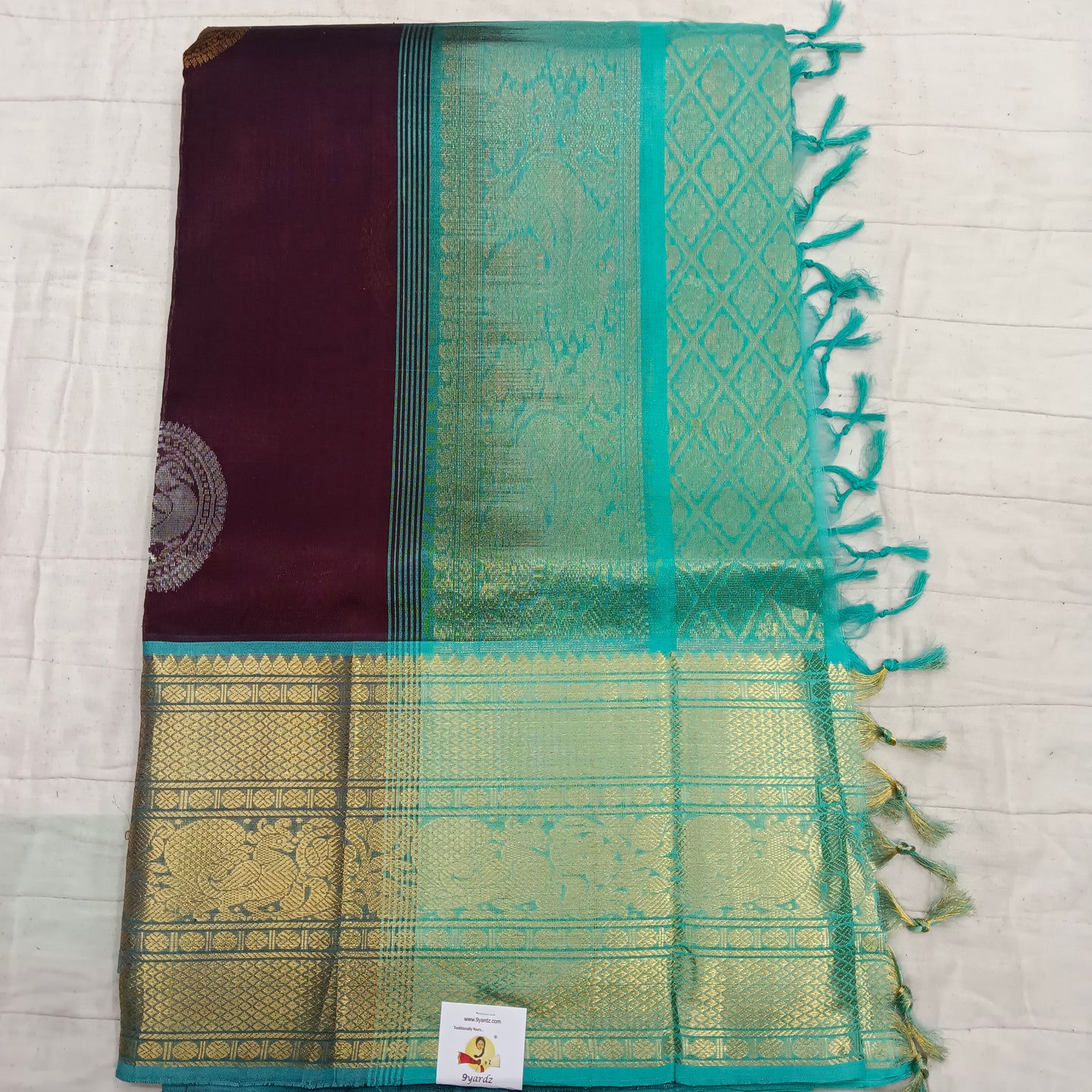 Pure silk cotton 6 yards