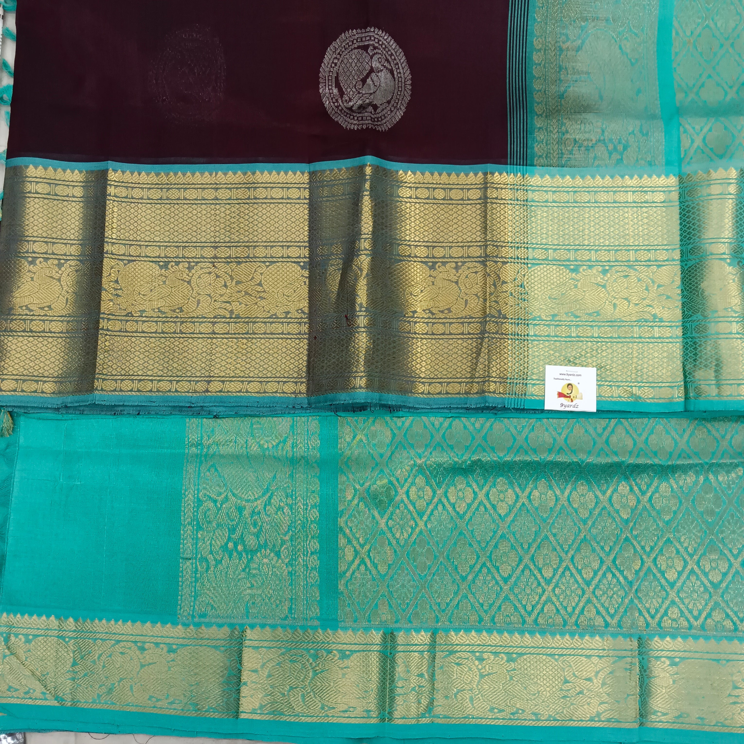 Pure silk cotton 6 yards