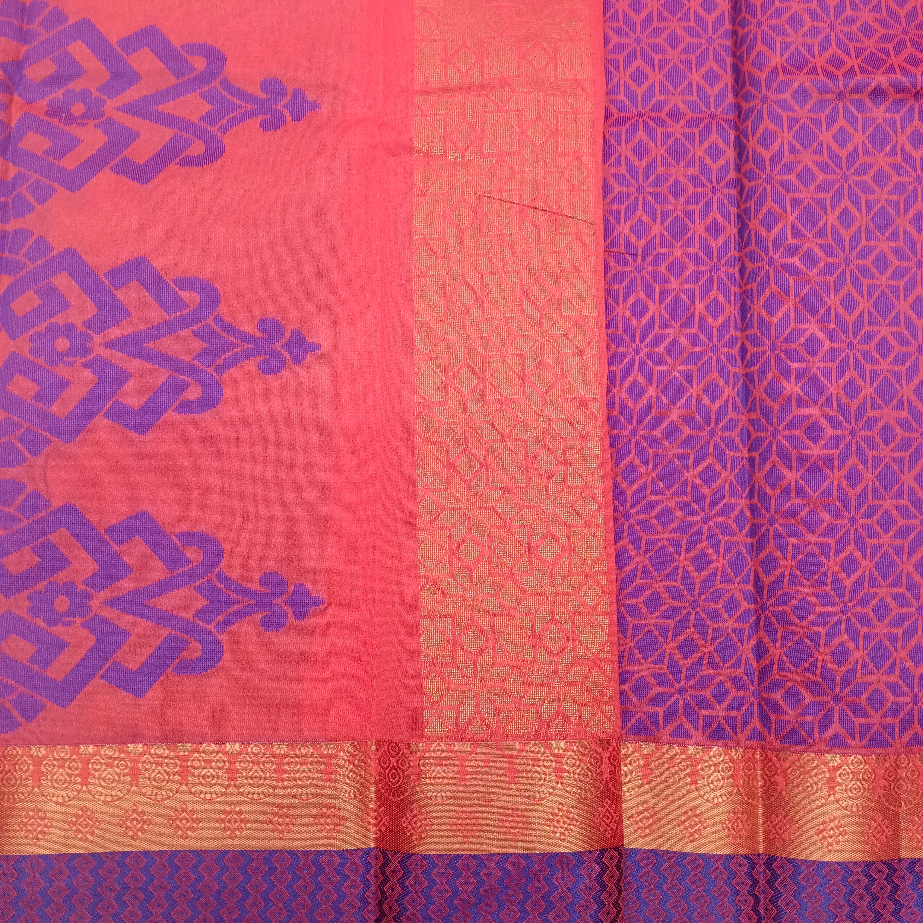 Fancy poly mix gifting sarees