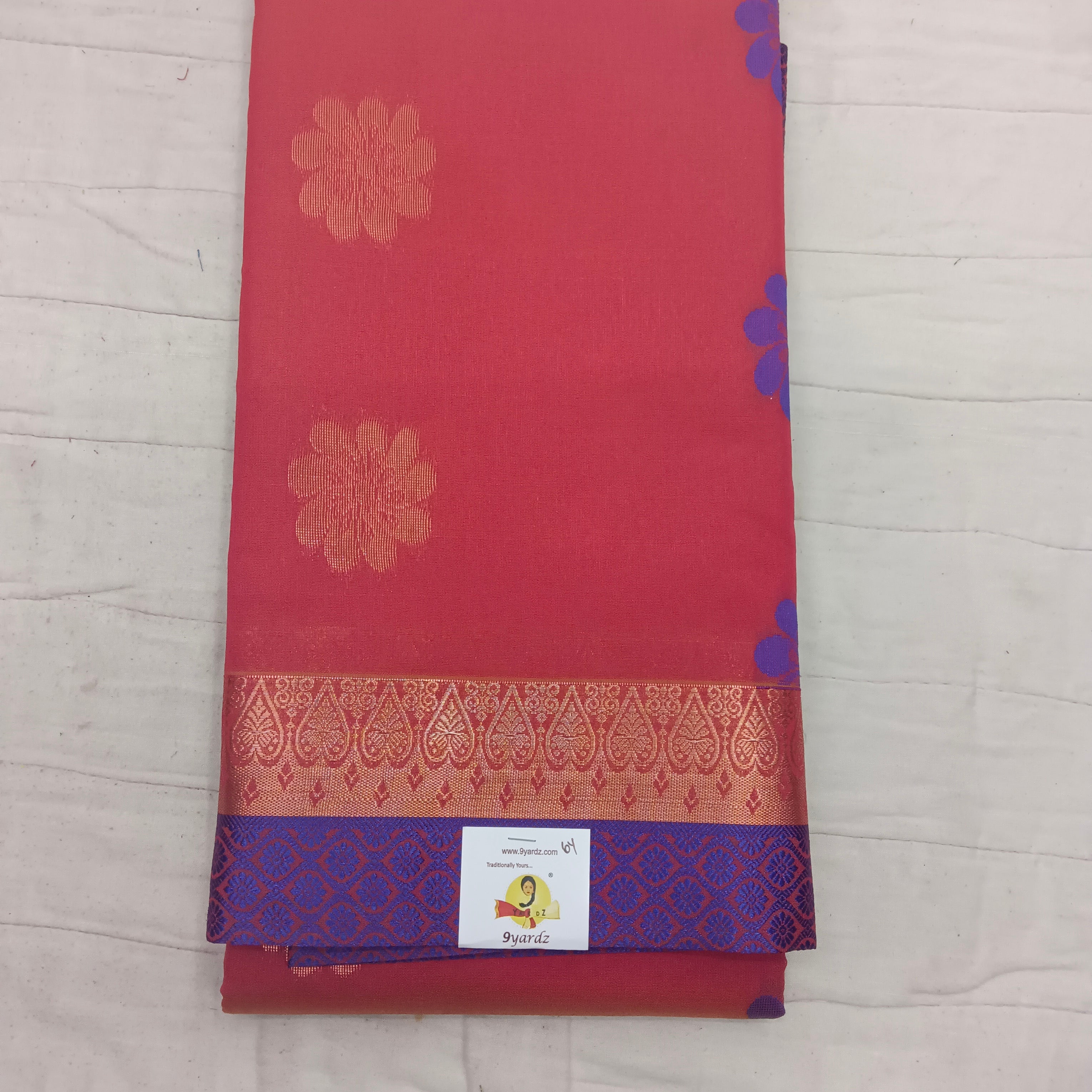 Fancy poly mix gifting sarees