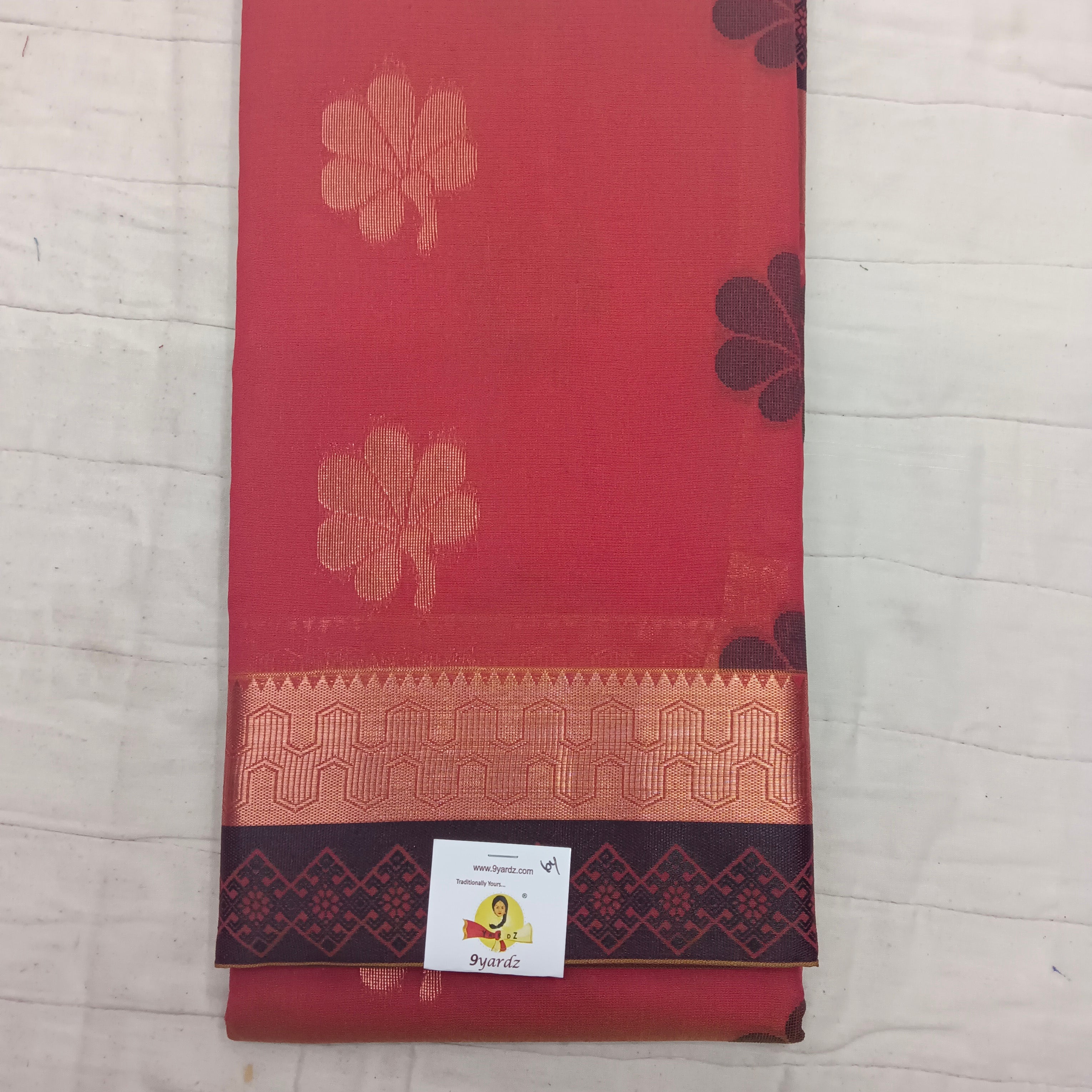 Fancy poly mix gifting sarees