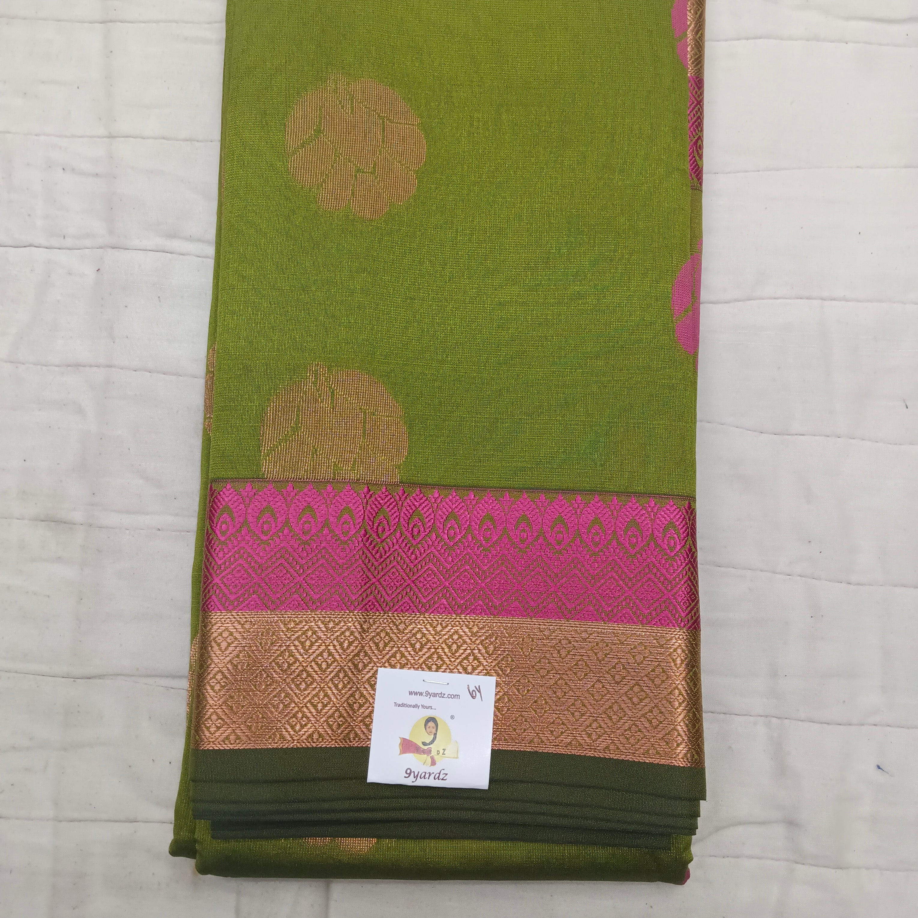 Fancy poly mix gifting sarees