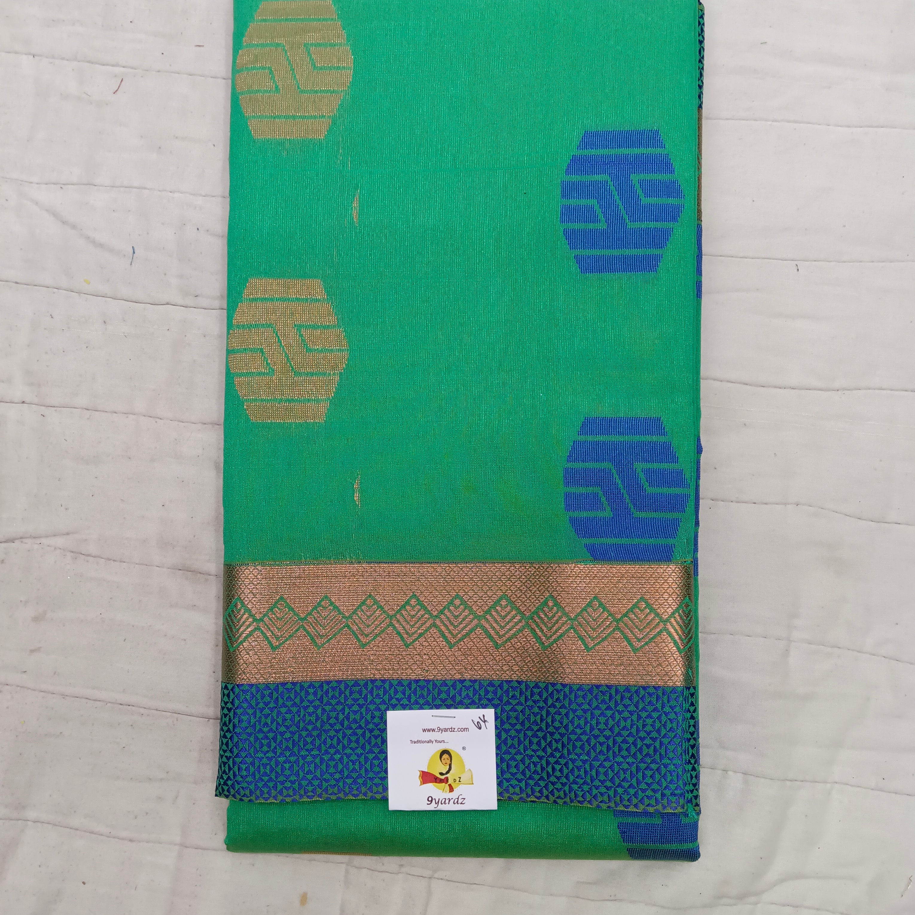 Fancy poly mix gifting sarees