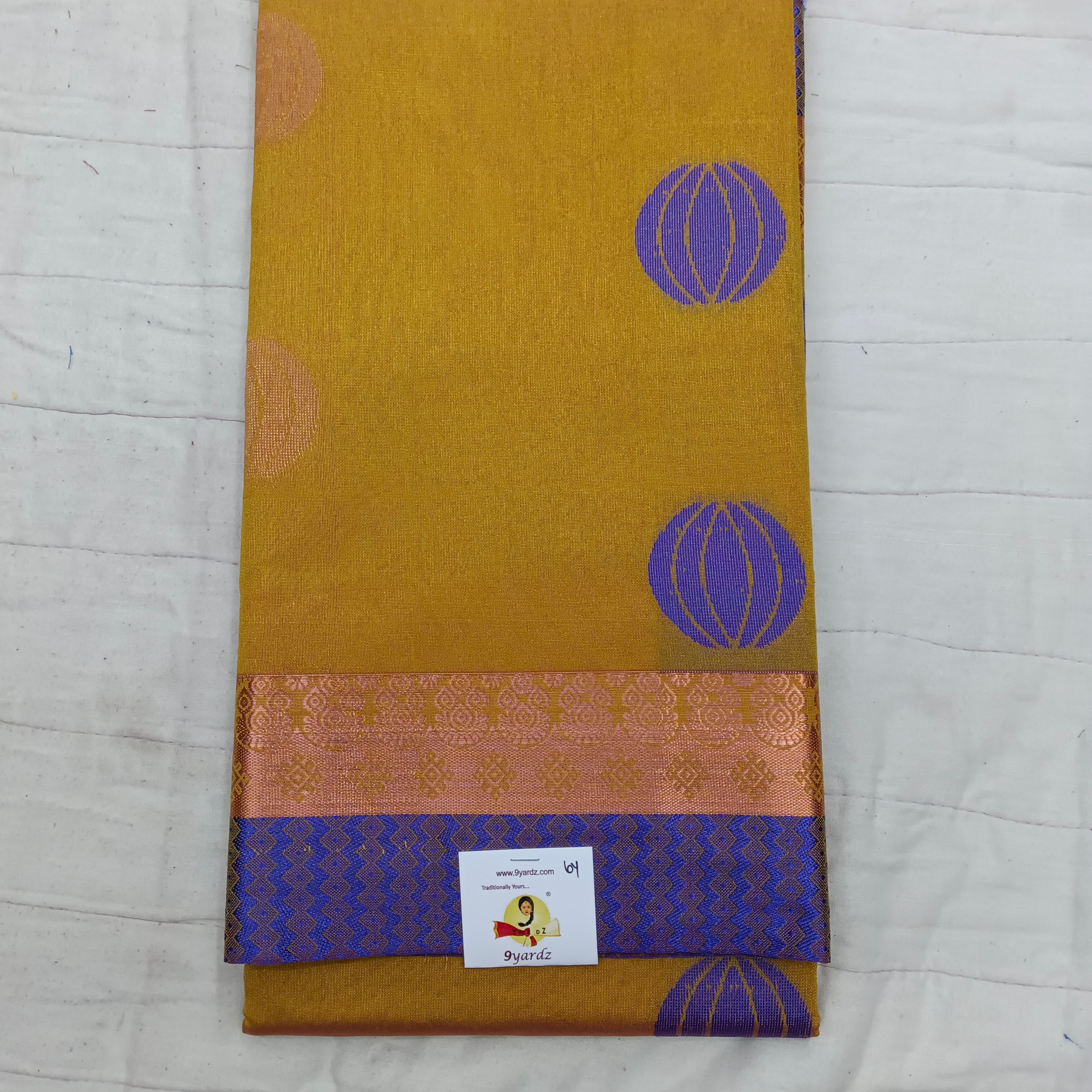 Fancy poly mix gifting sarees
