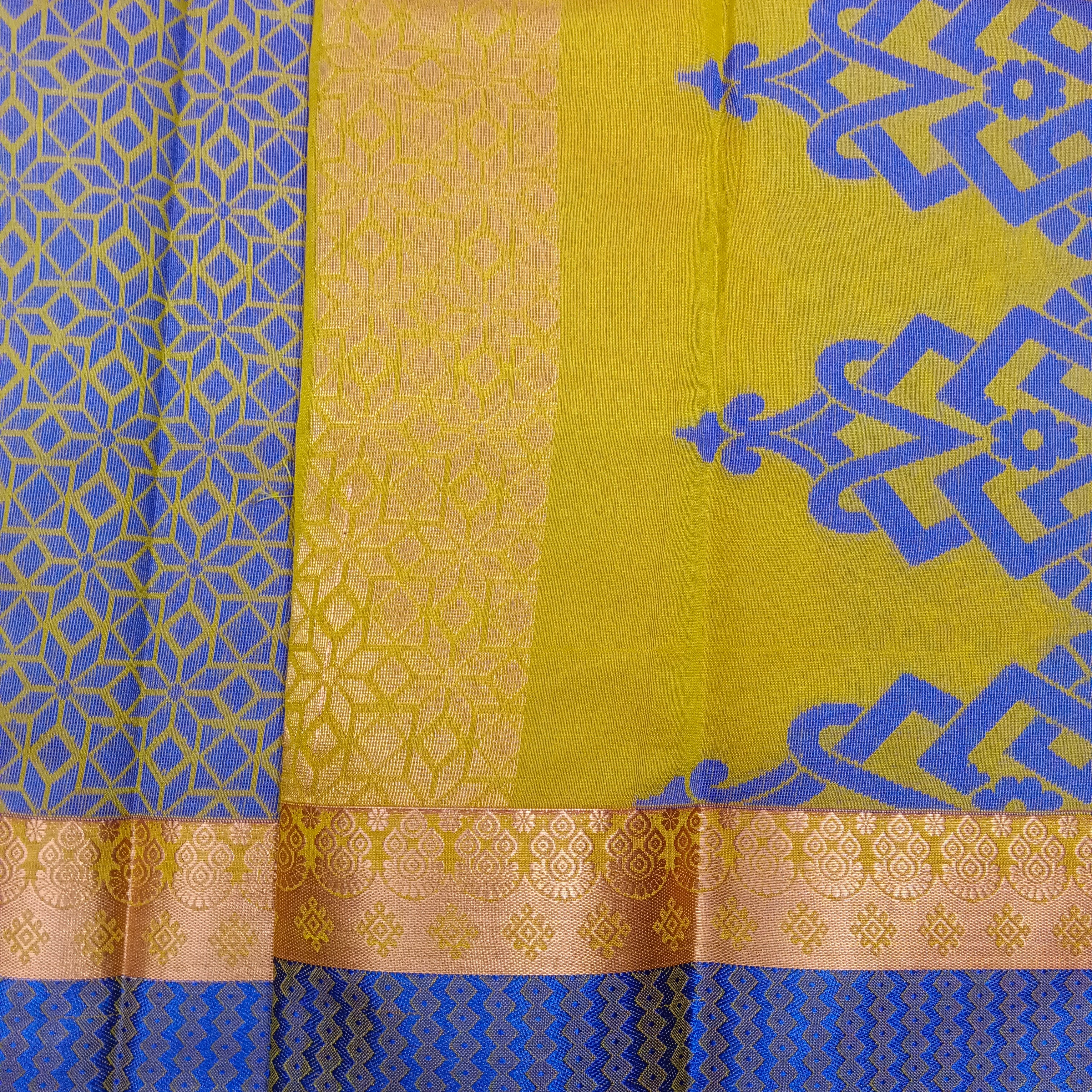 Fancy poly mix gifting sarees