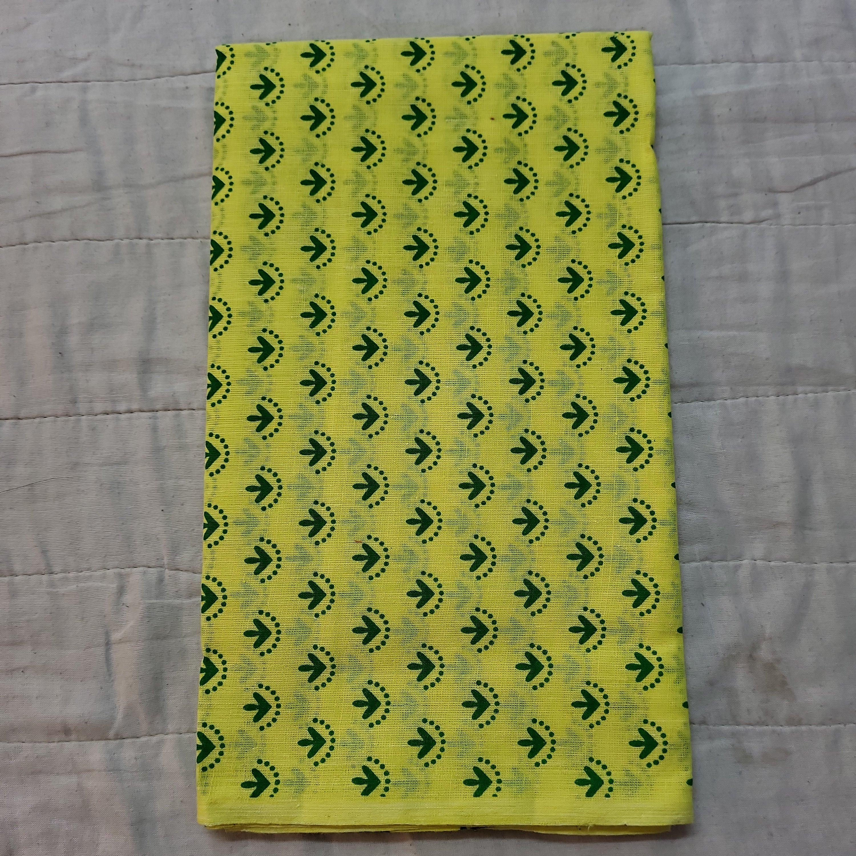 Printed cotton blouse bits