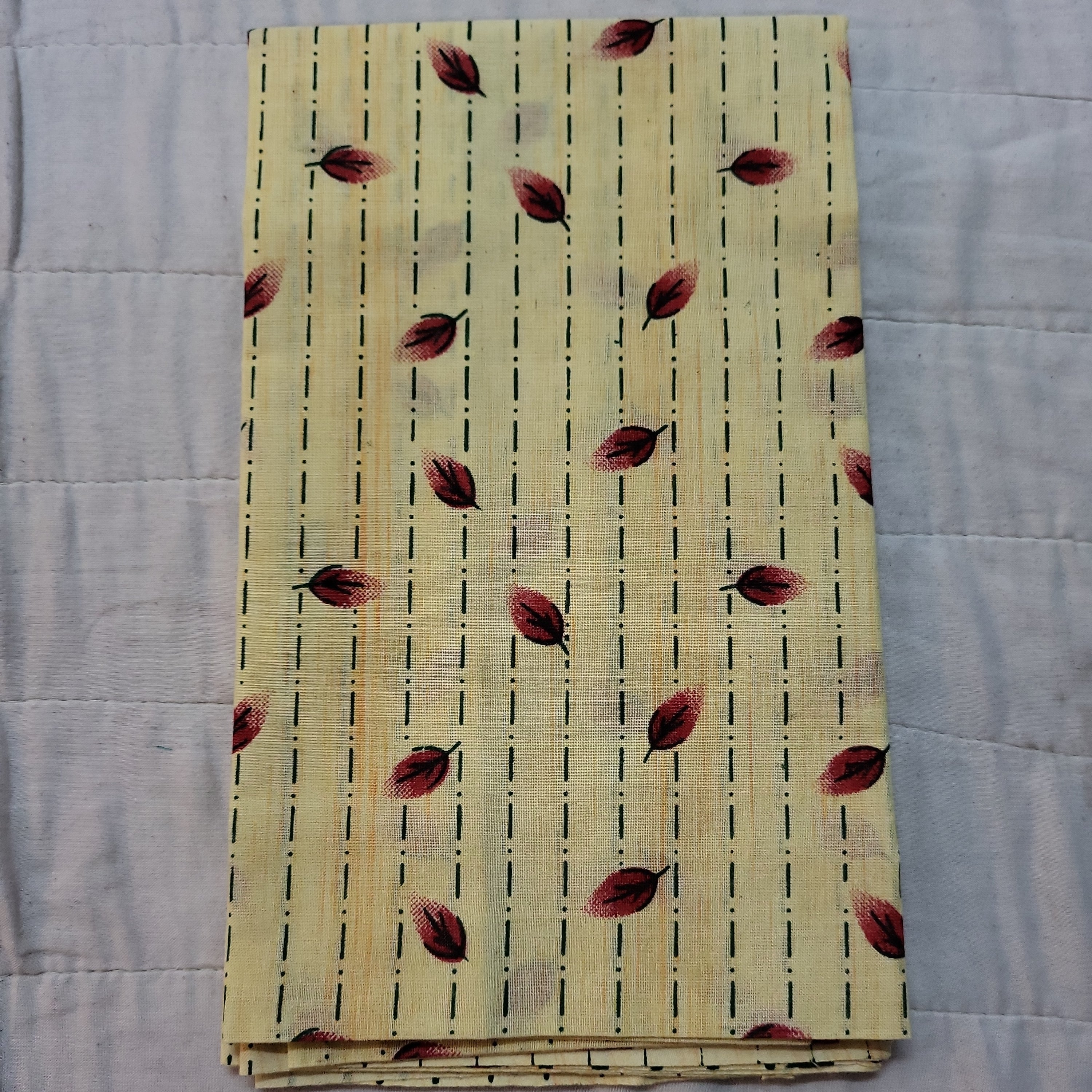 Printed cotton blouse bits