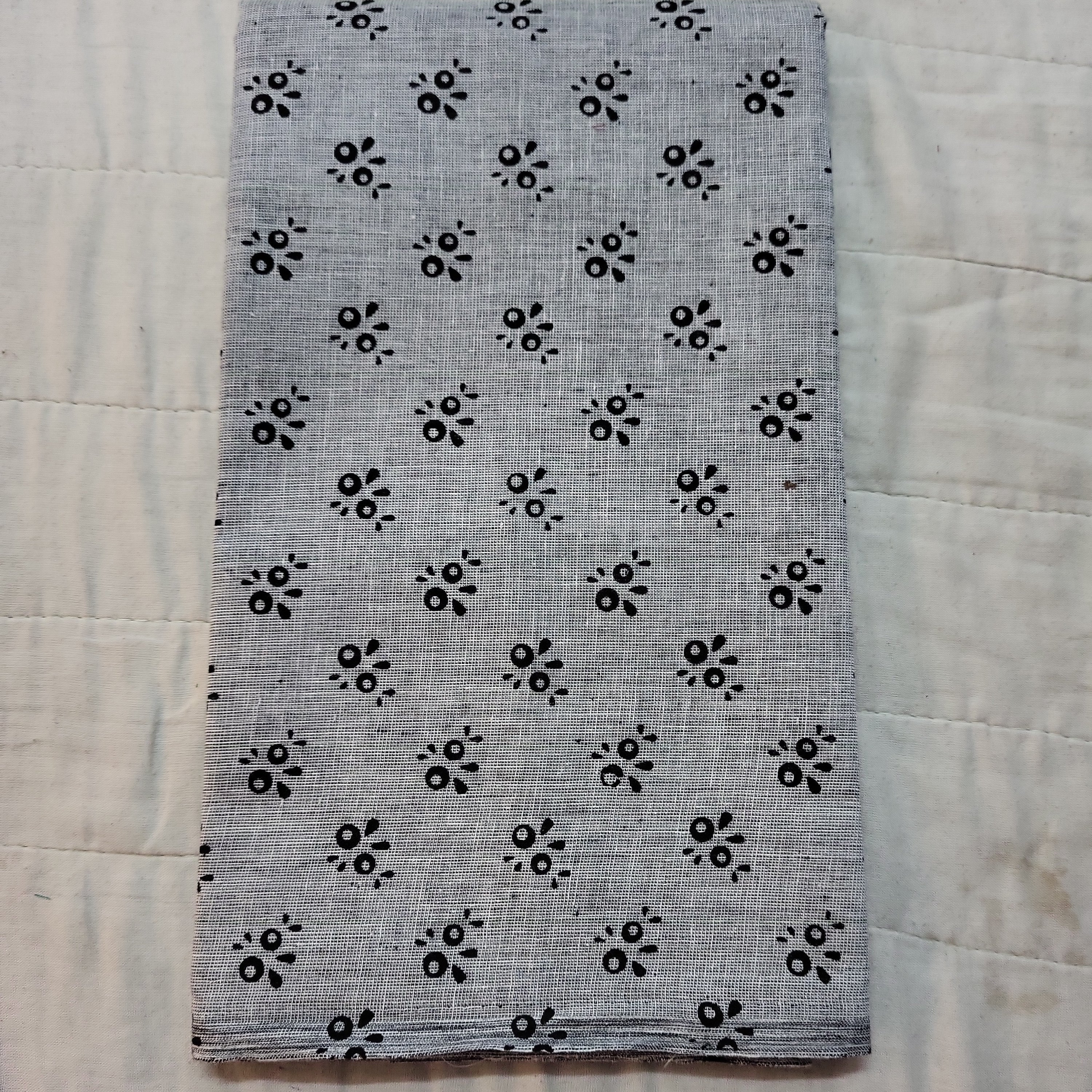 Printed cotton blouse bits