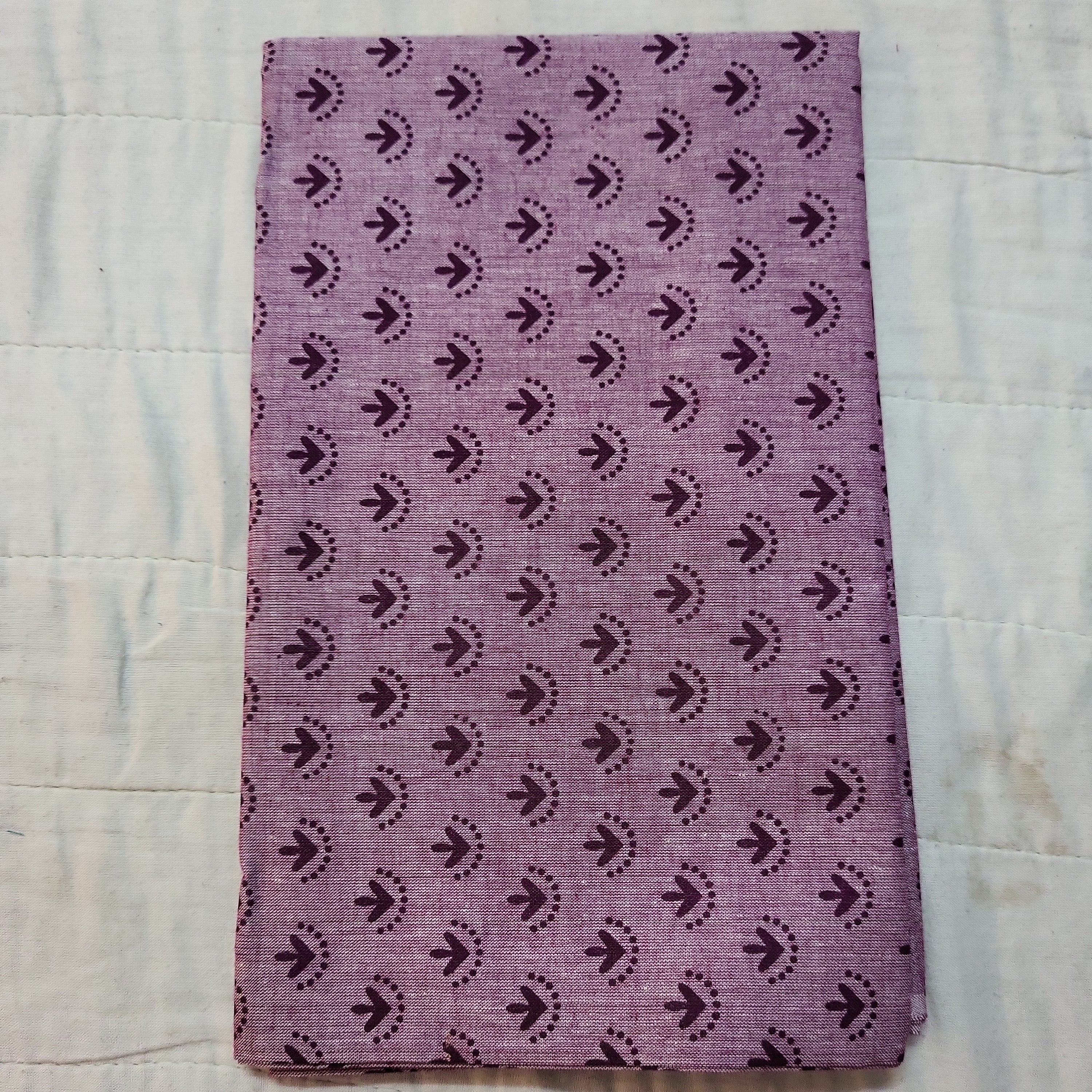 Printed cotton blouse bits