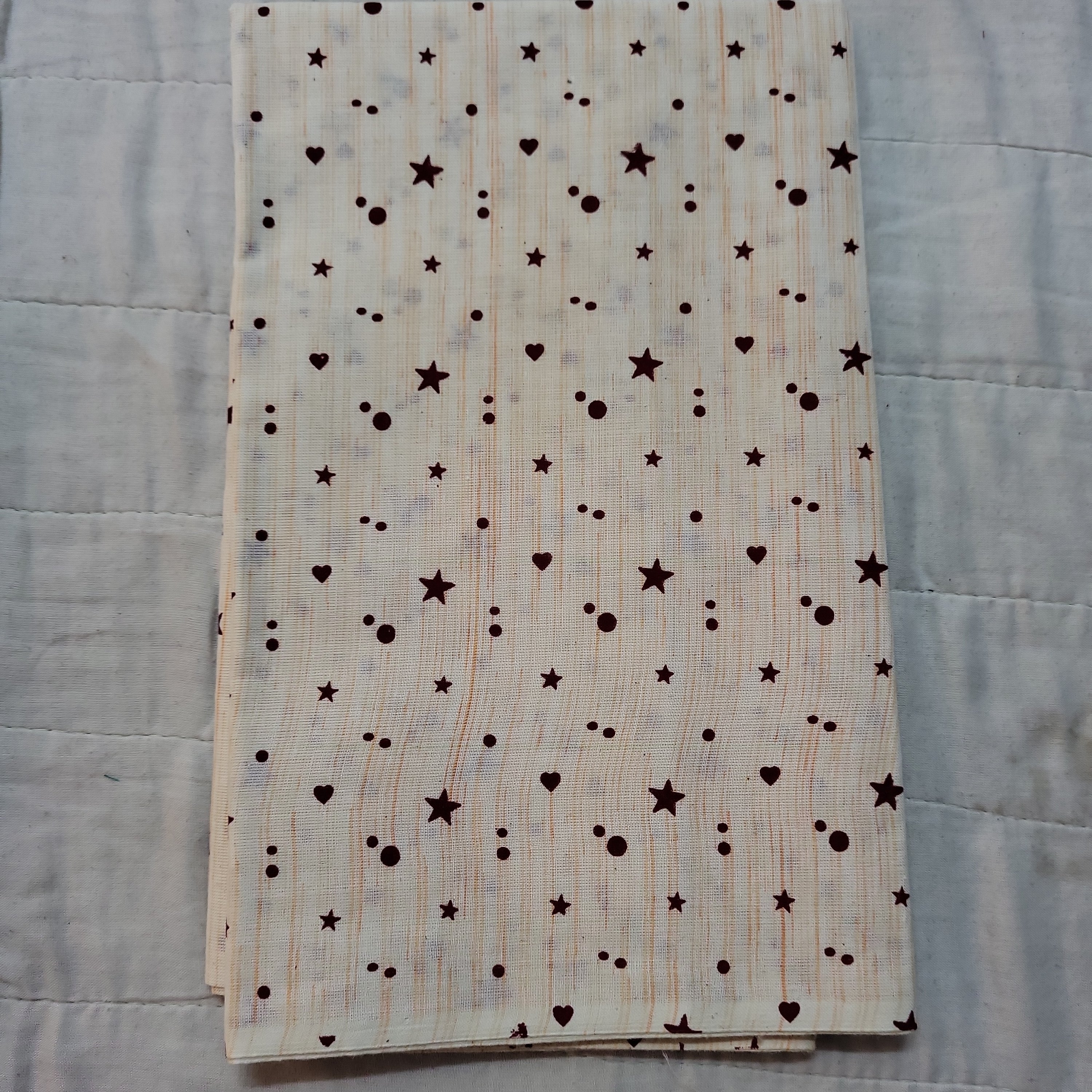 Printed cotton blouse bits