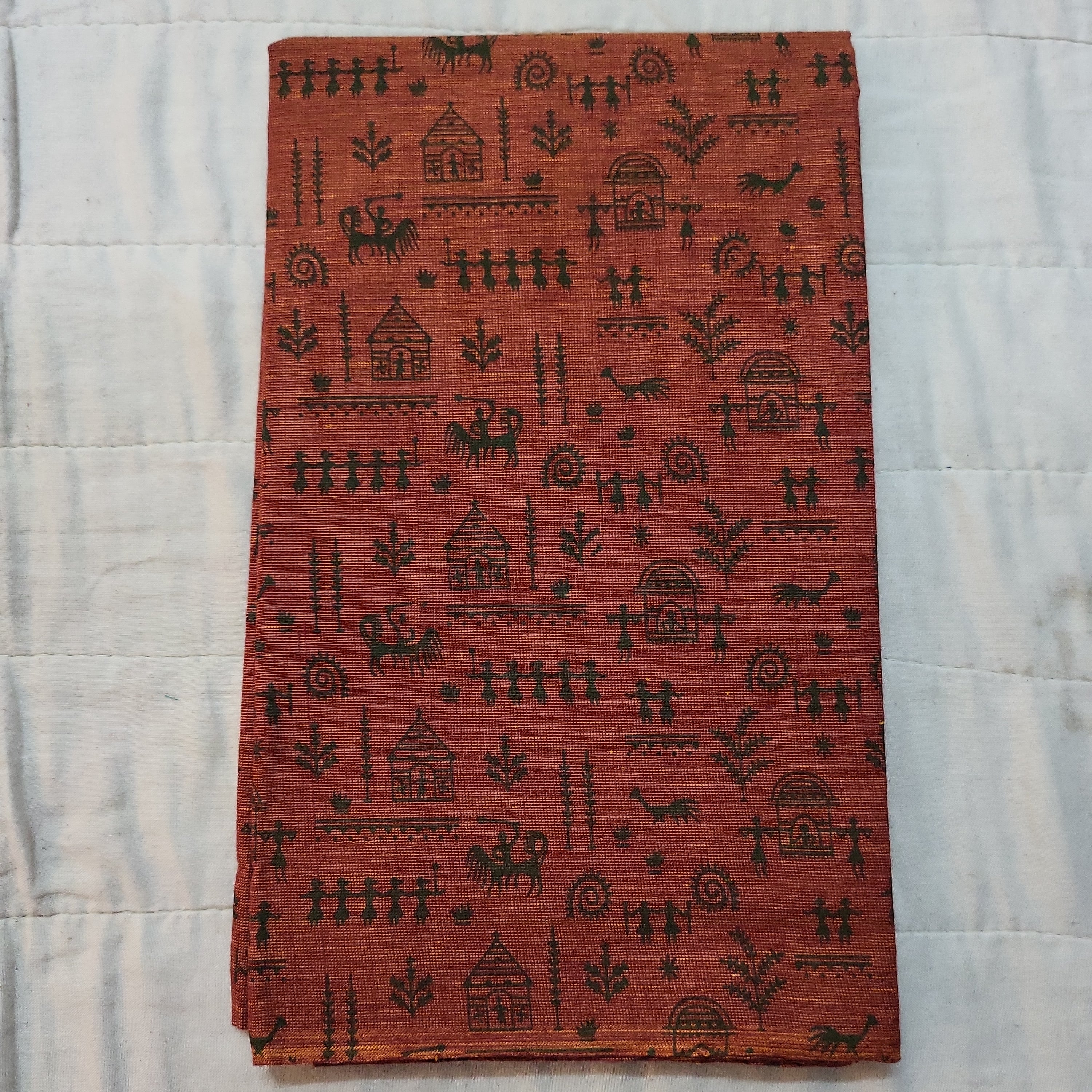 Printed cotton blouse bits