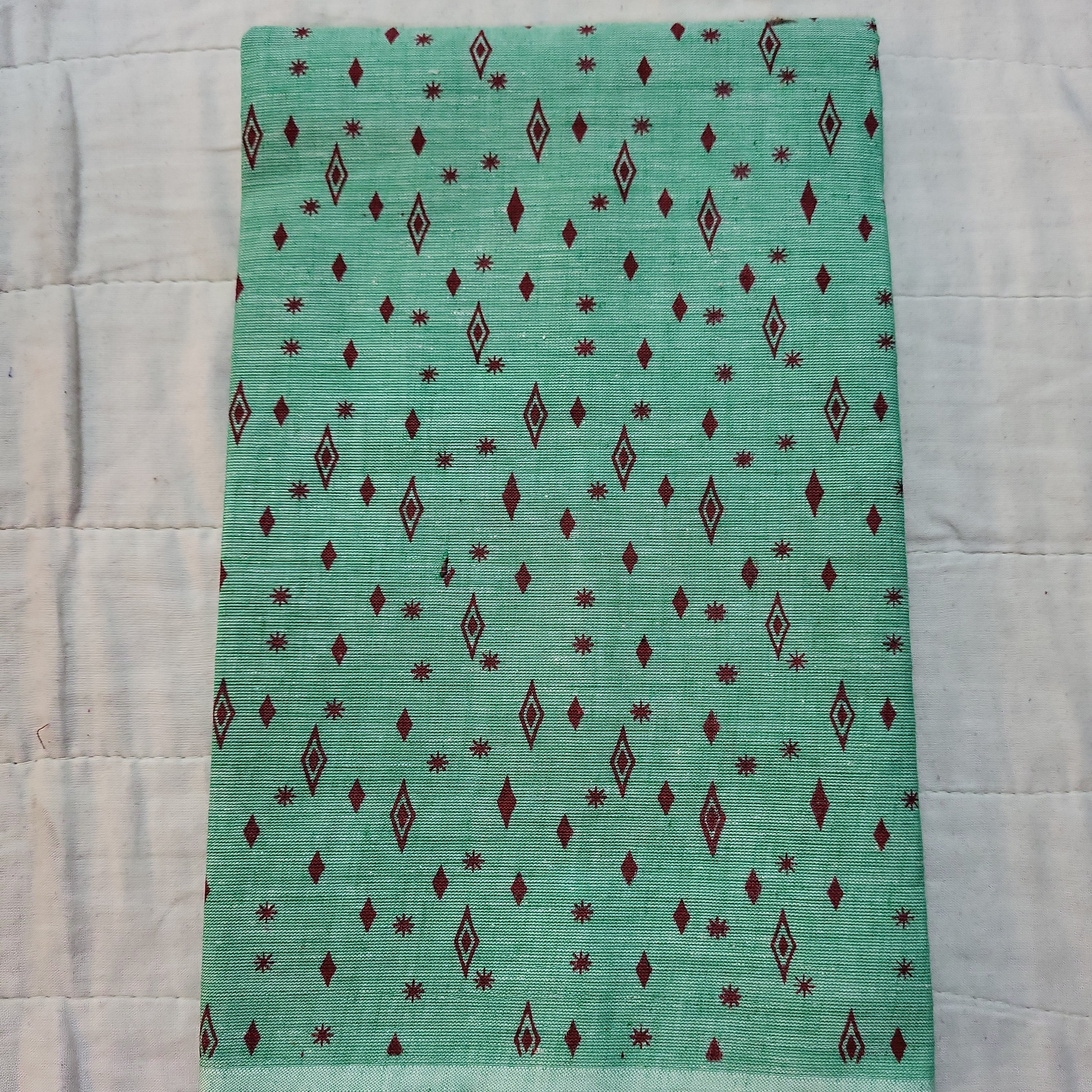 Printed cotton blouse bits