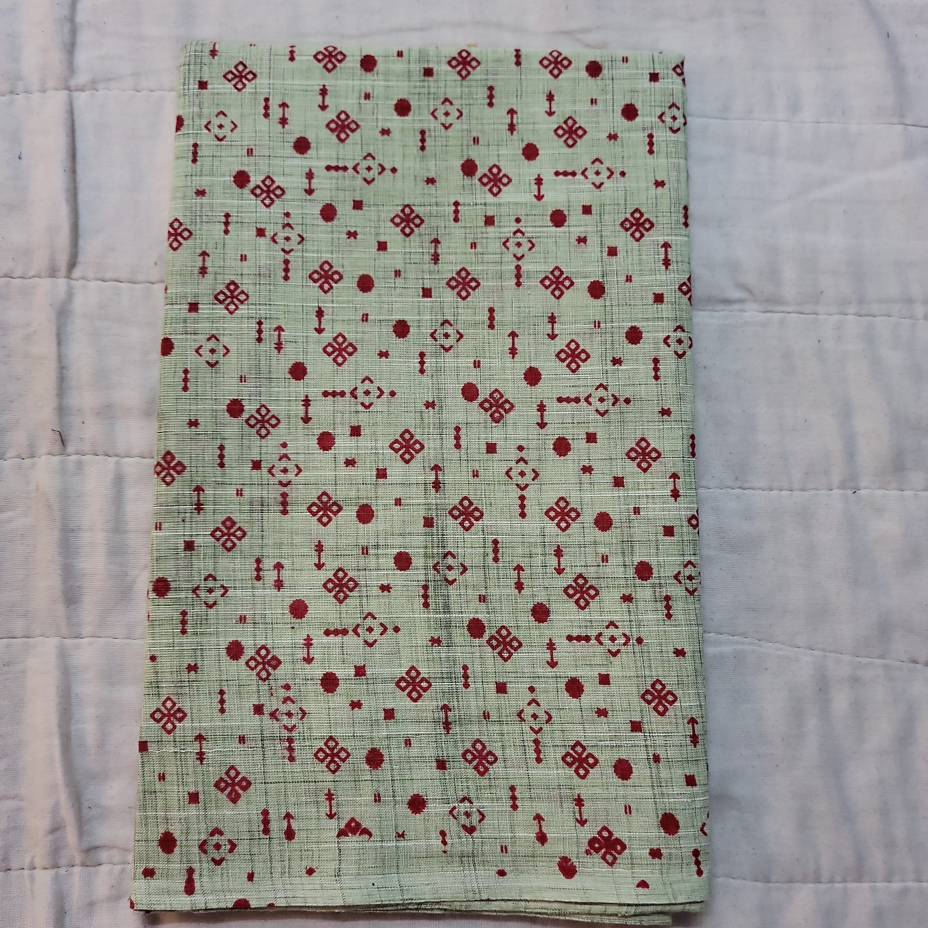 Printed cotton blouse bits