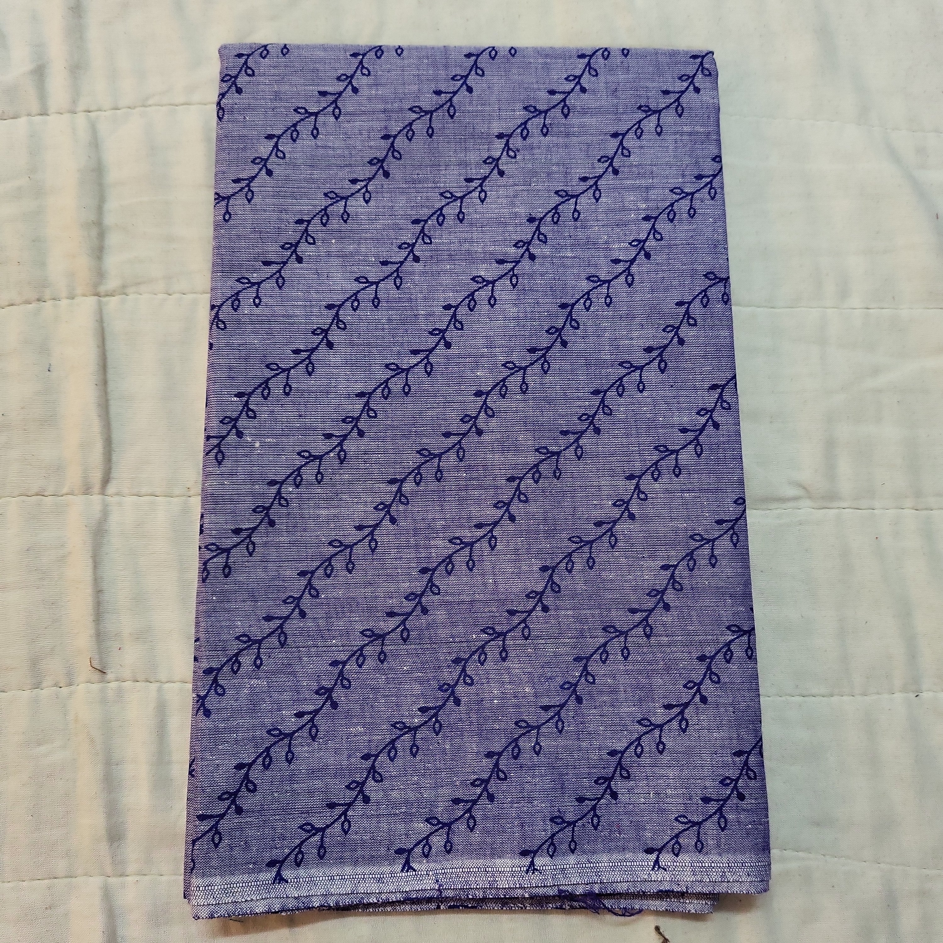 Printed cotton blouse bits