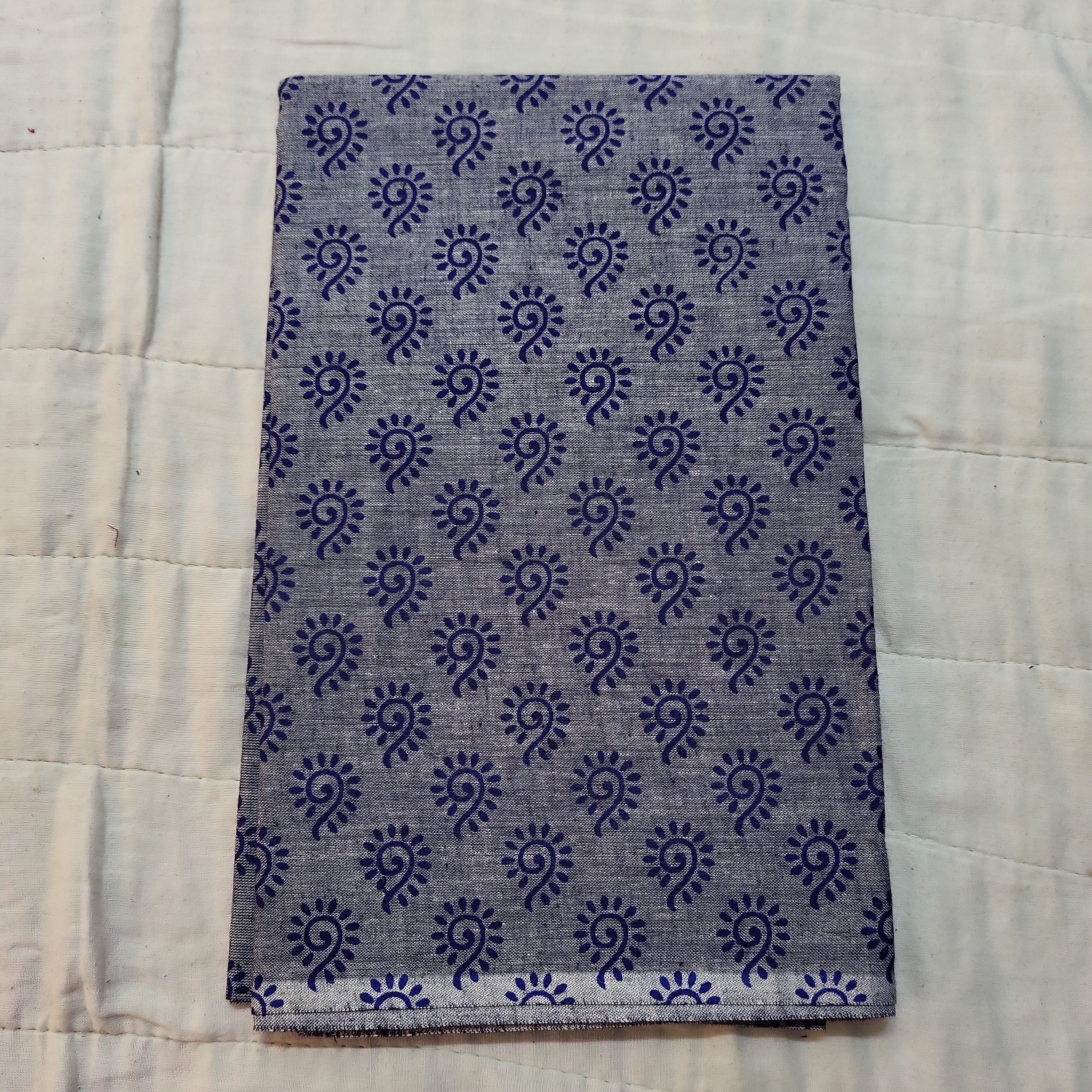 Printed cotton blouse bits