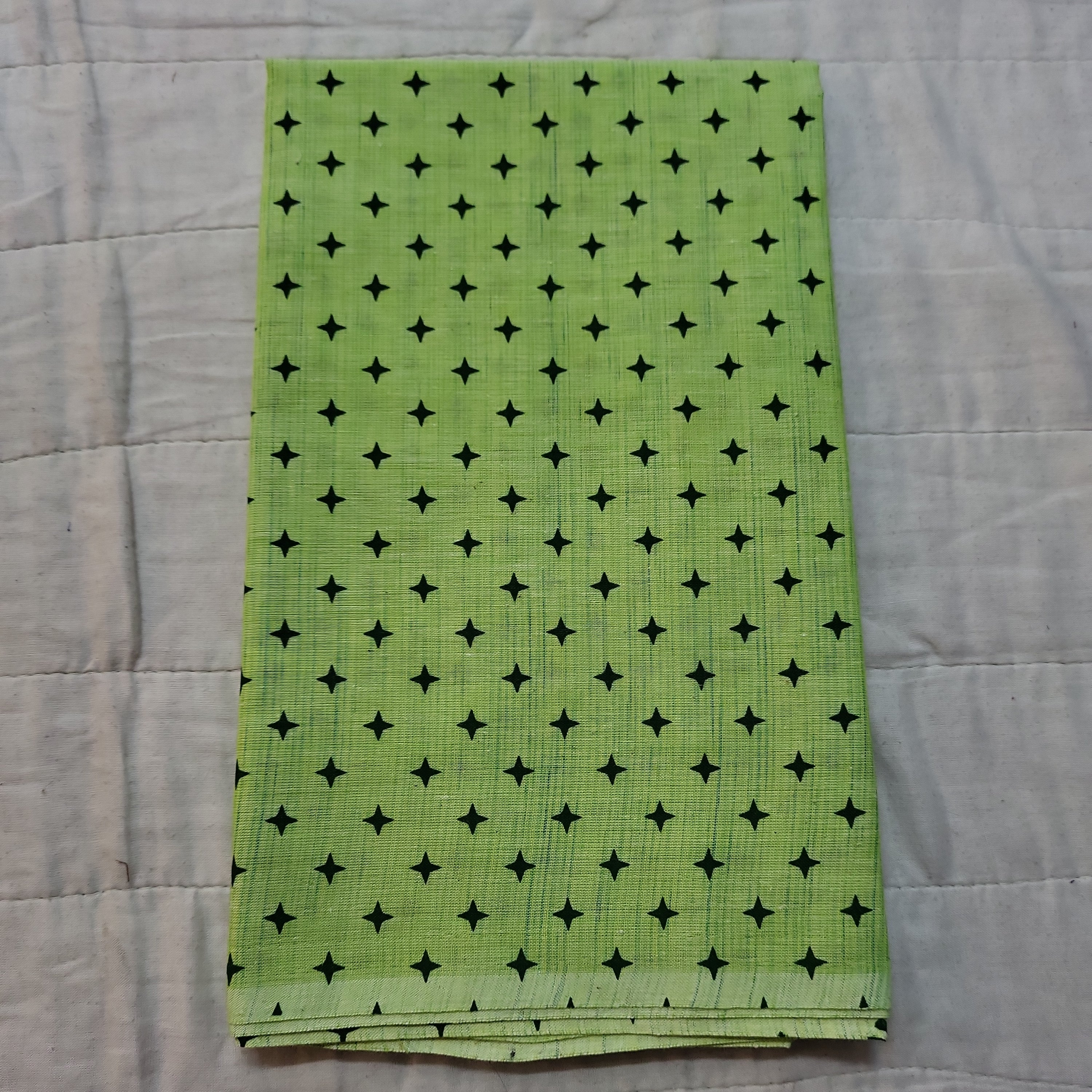 Printed cotton blouse bits