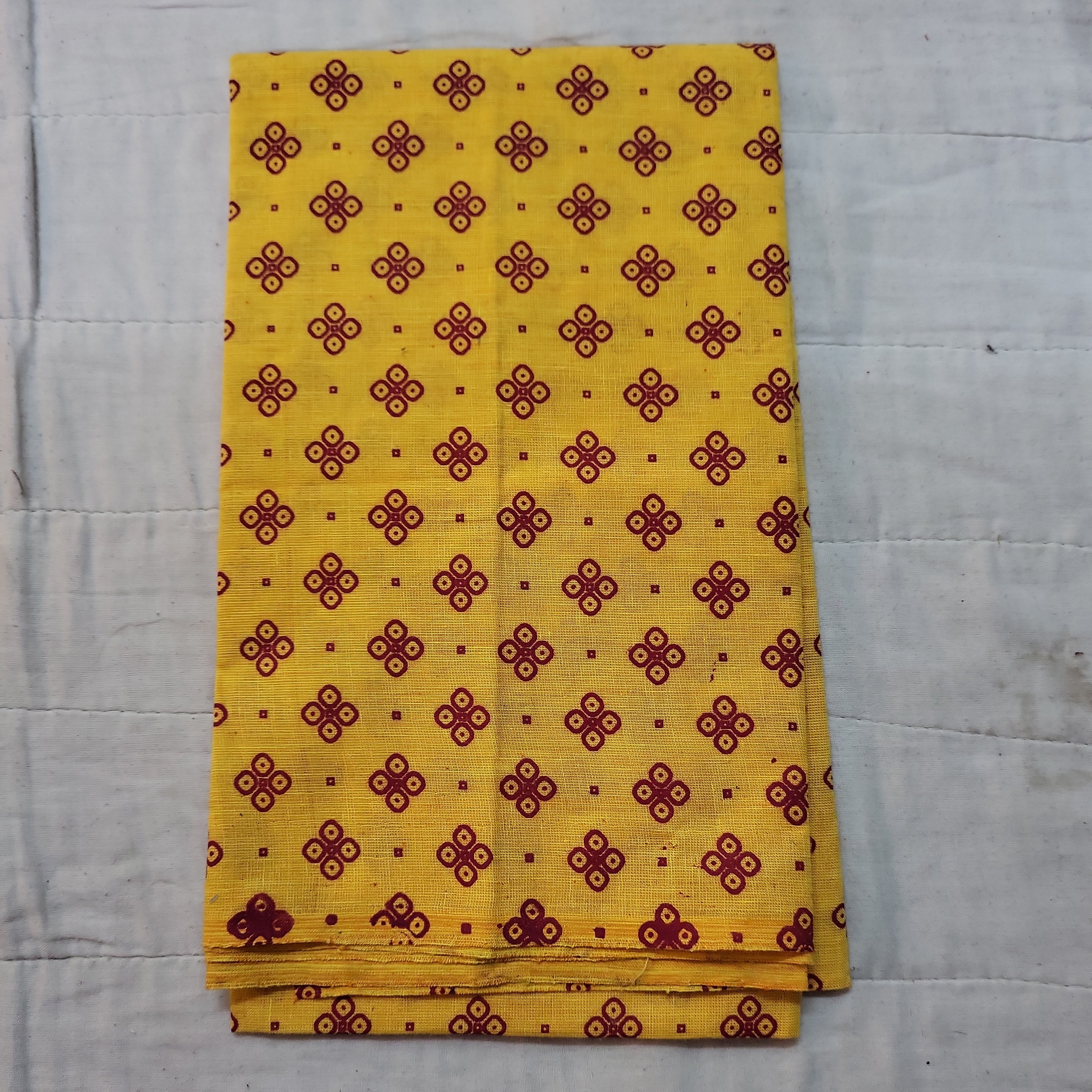 Printed cotton blouse bits