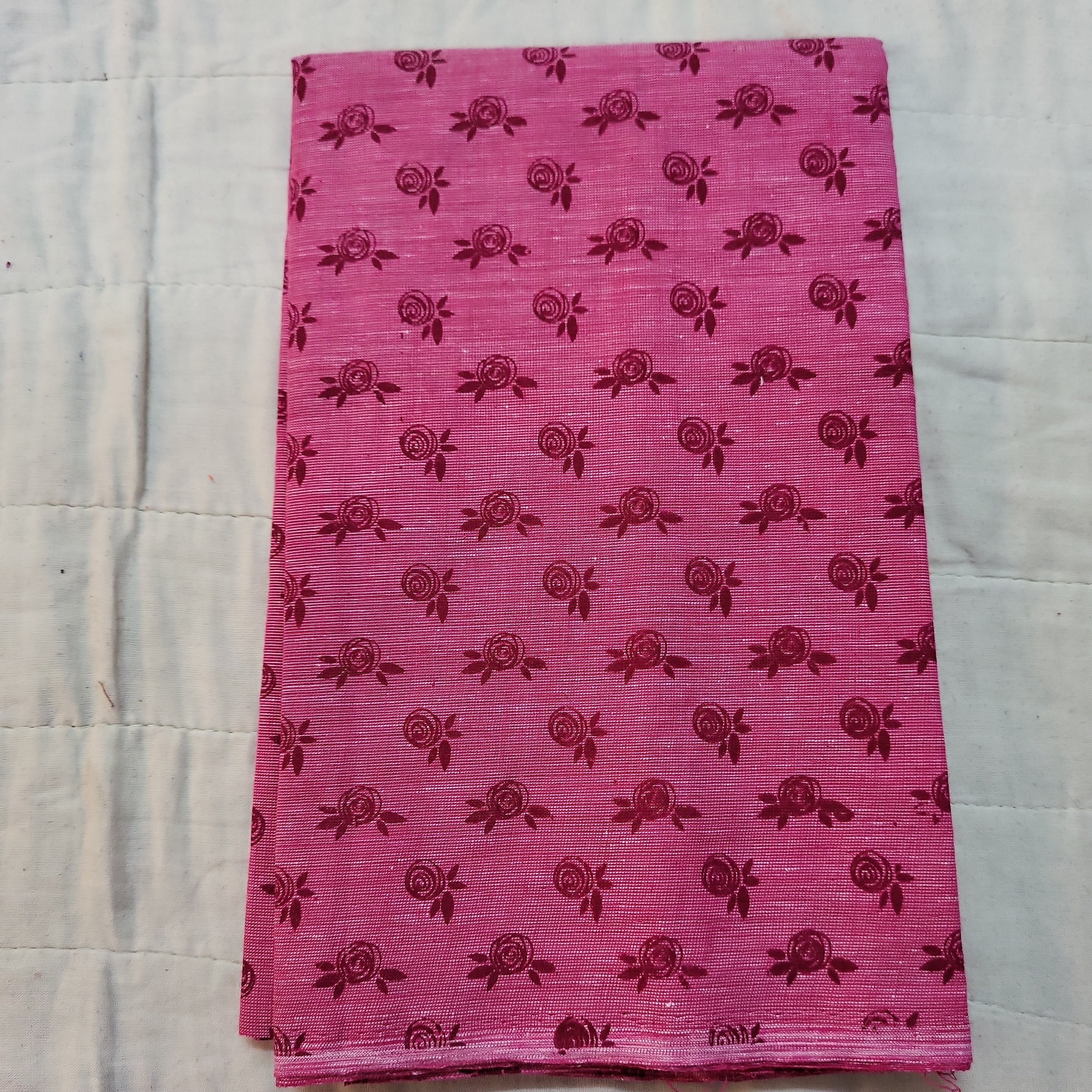 Printed cotton blouse bits