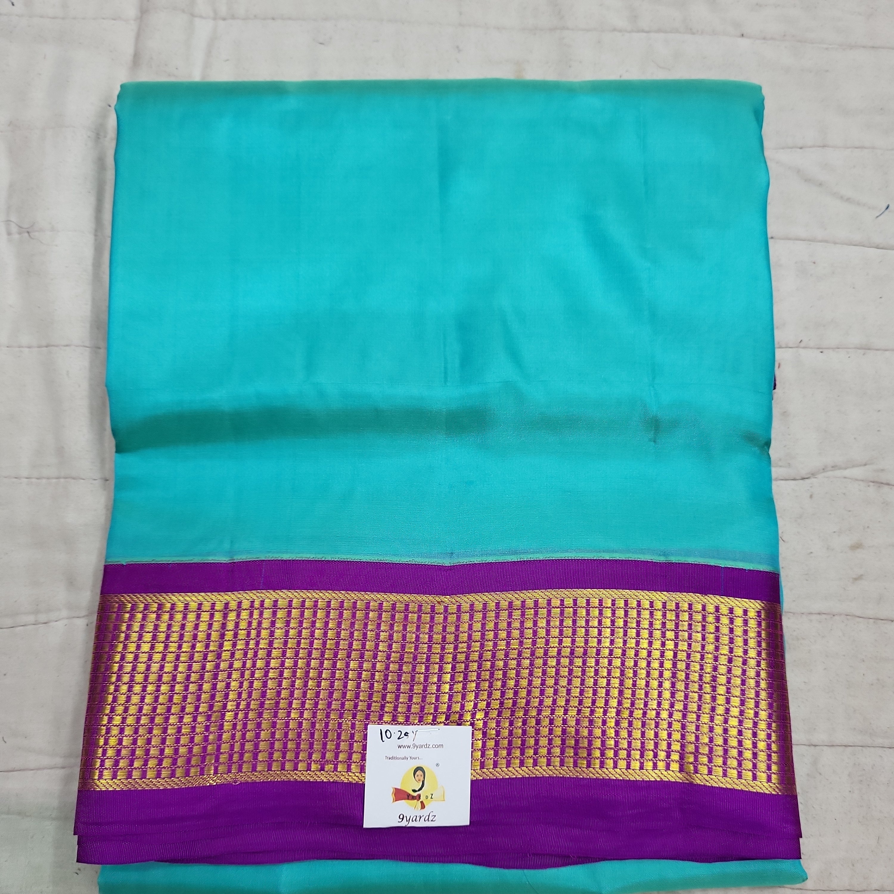 Pure silk 10.25 yardz