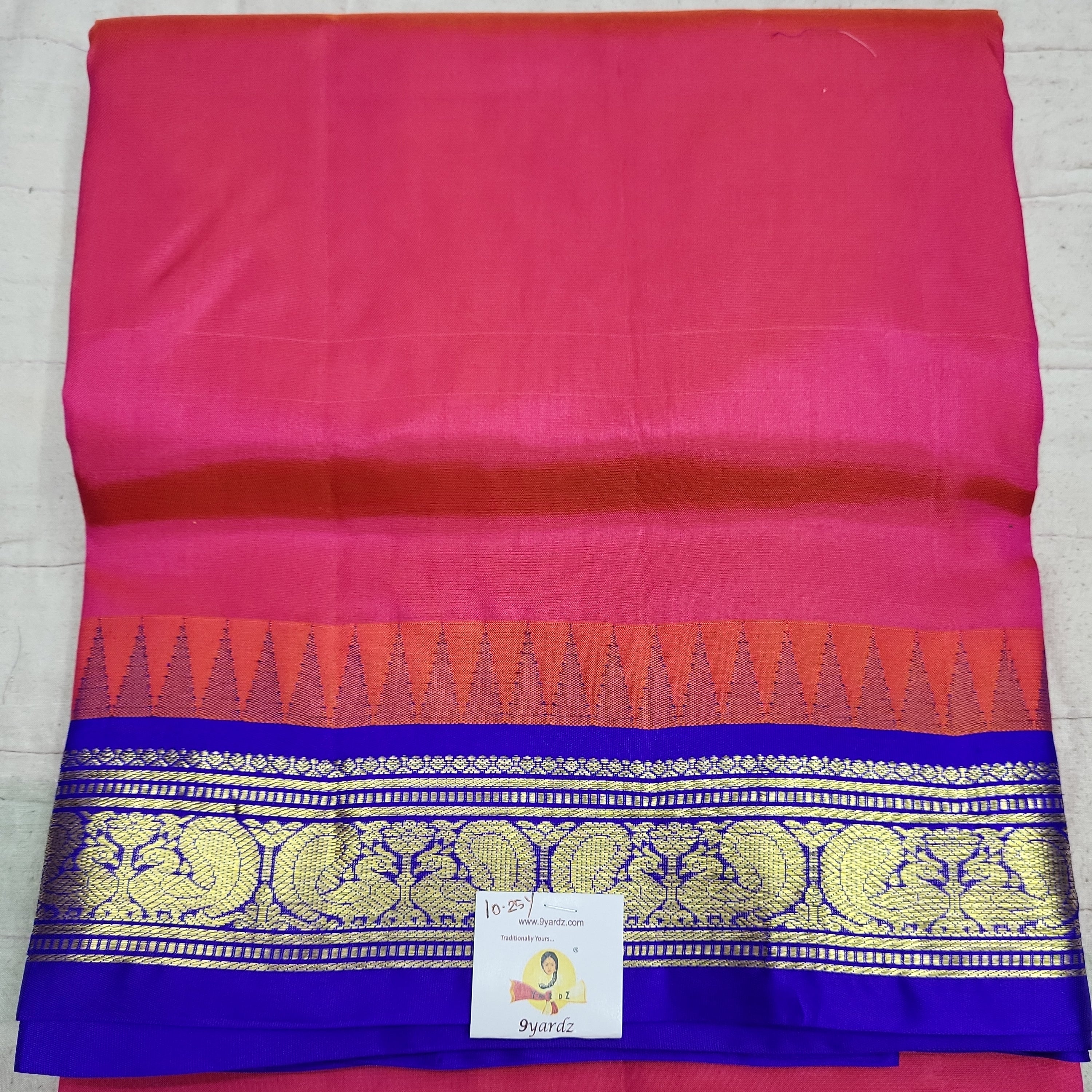 Pure silk 10.25 yardz