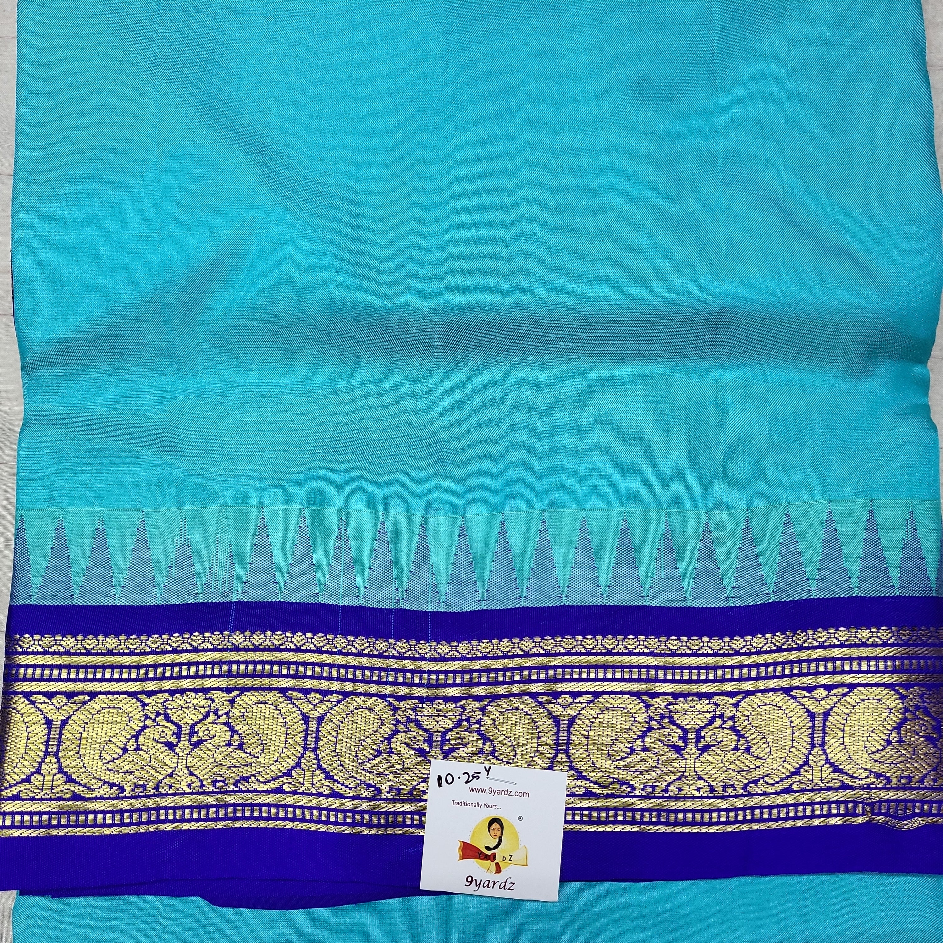 Pure silk 10.25 yardz