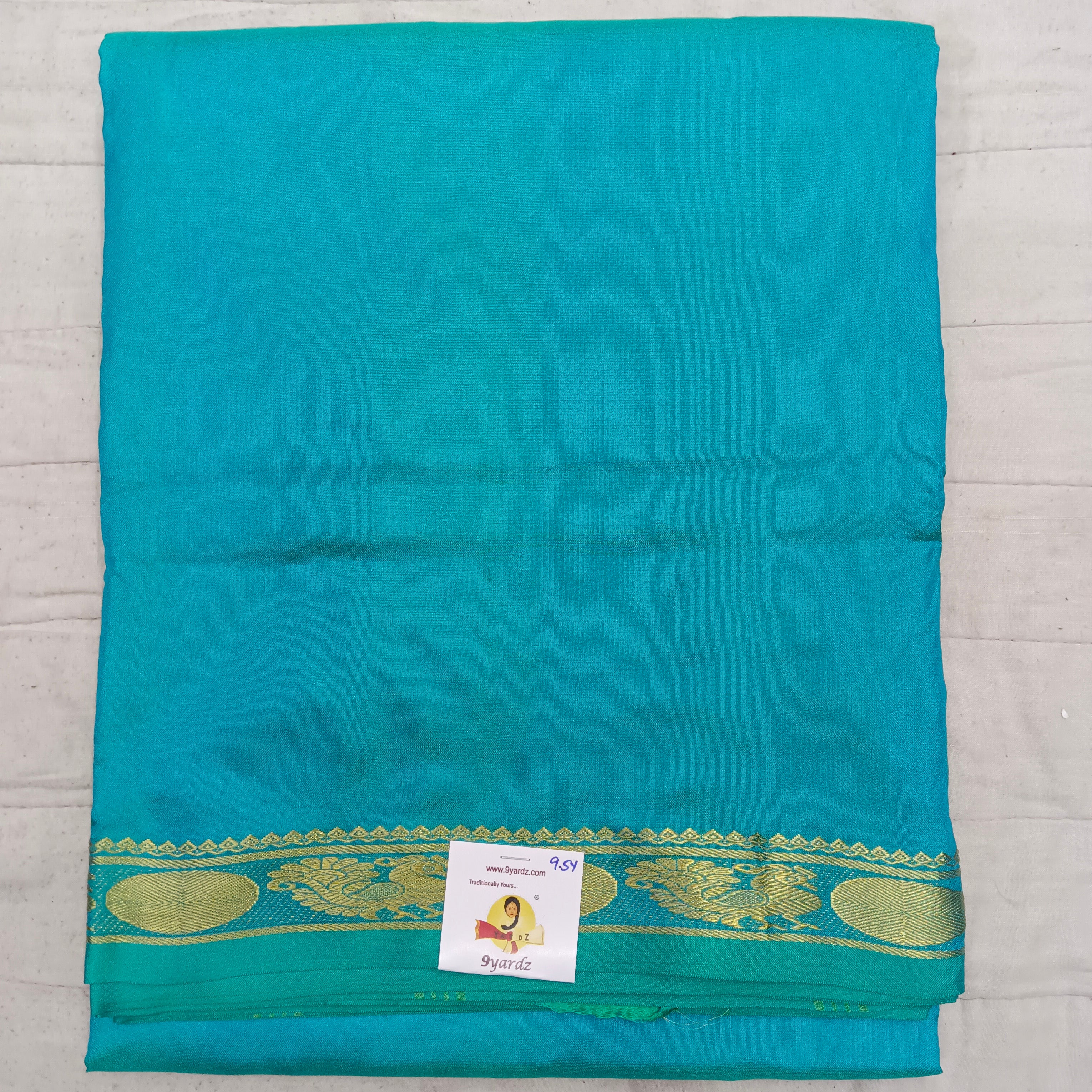 Pure silk 9.5yardz