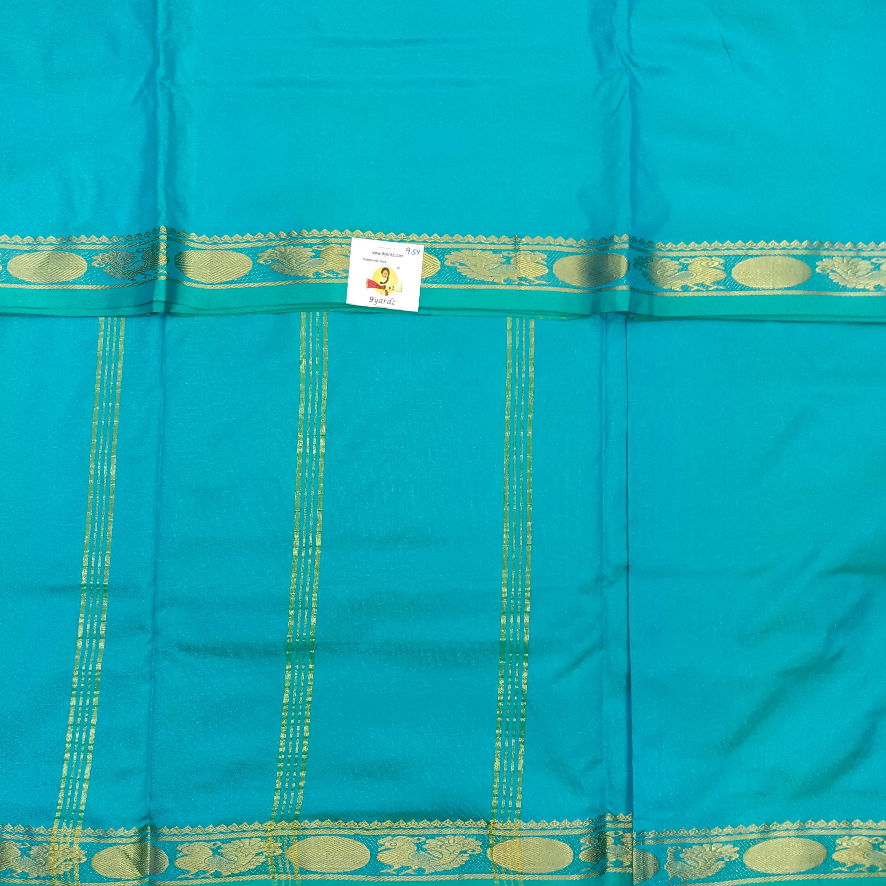 Pure silk 9.5yardz
