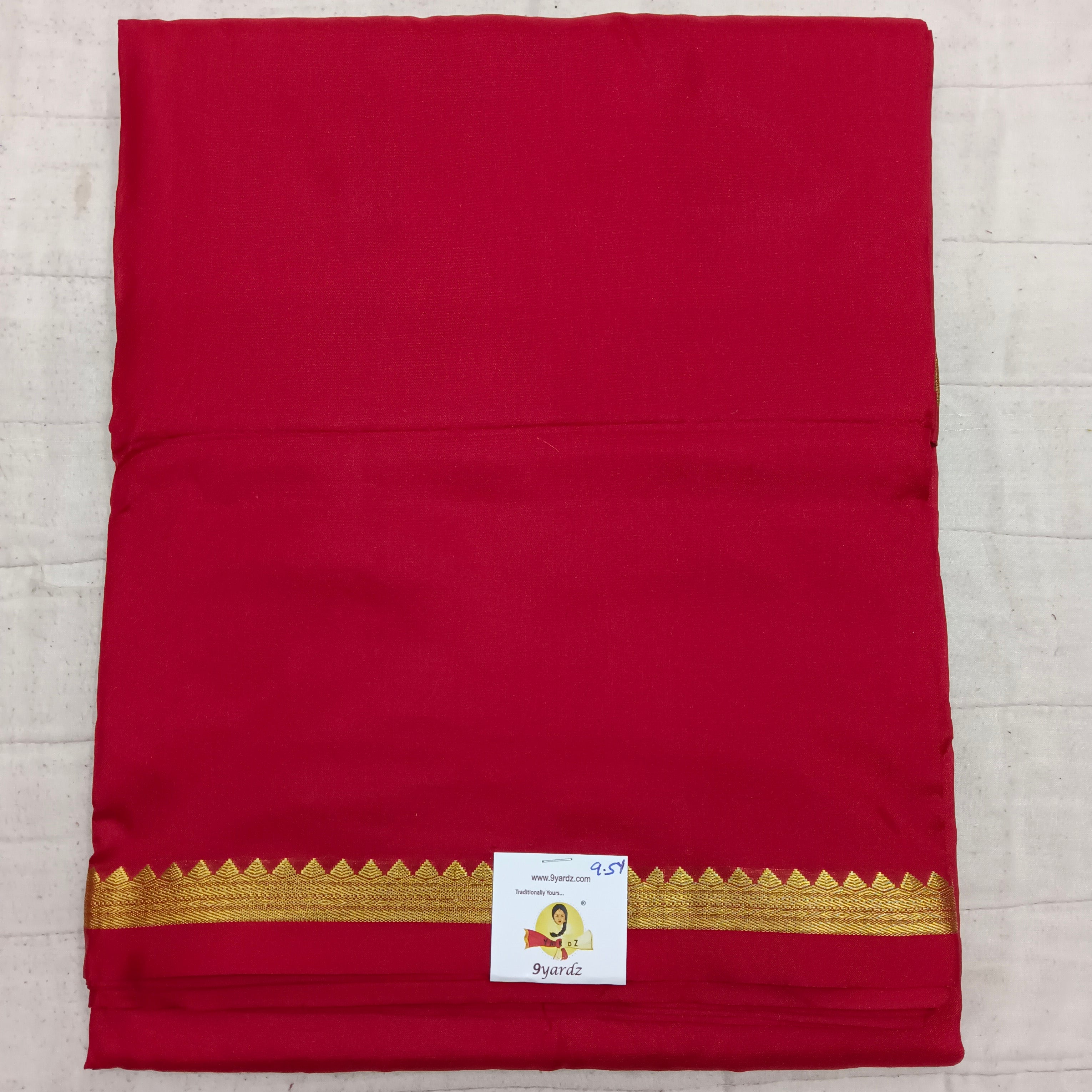 Pure silk 9.5yardz