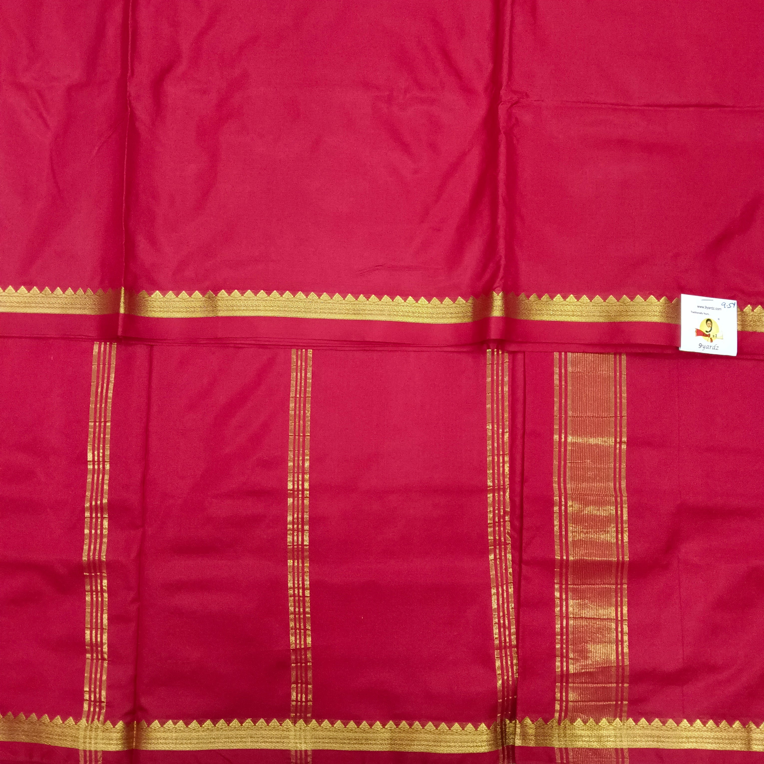 Pure silk 9.5yardz