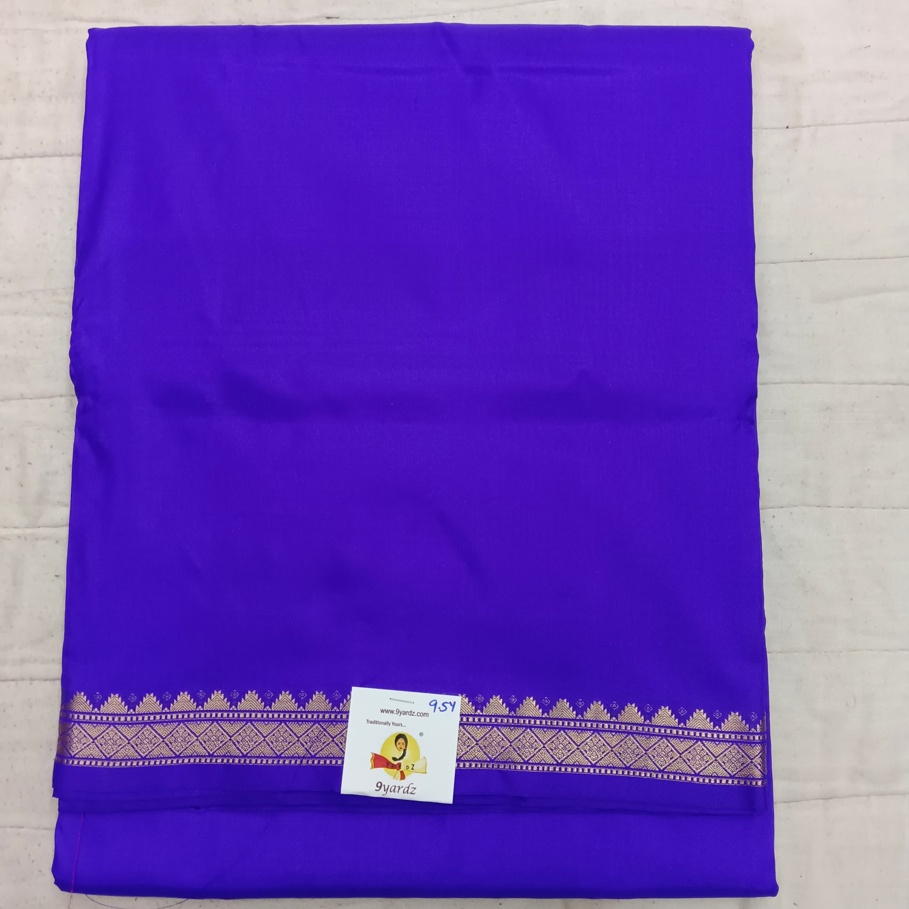 Pure silk 9.5yardz