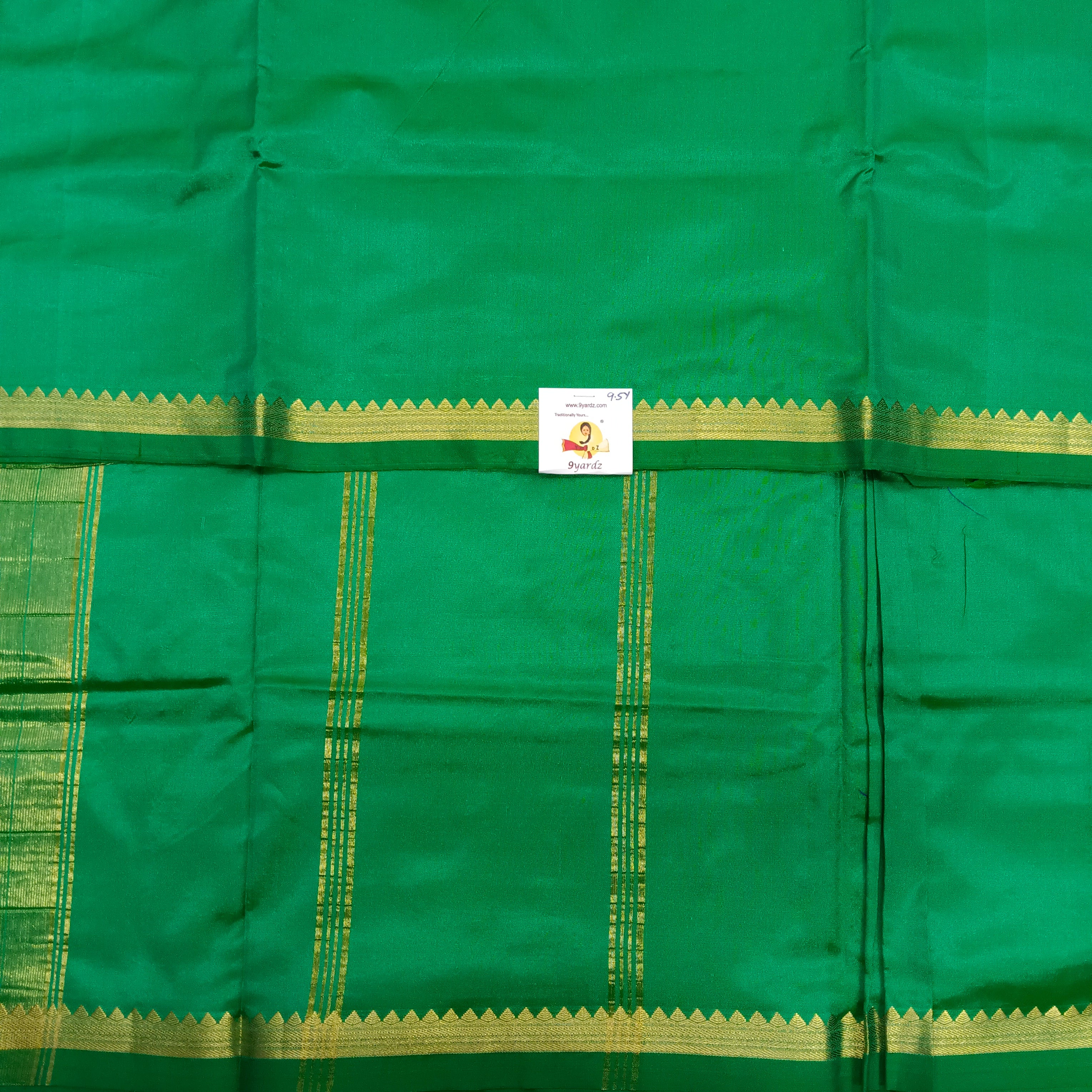 Pure silk 9.5yardz