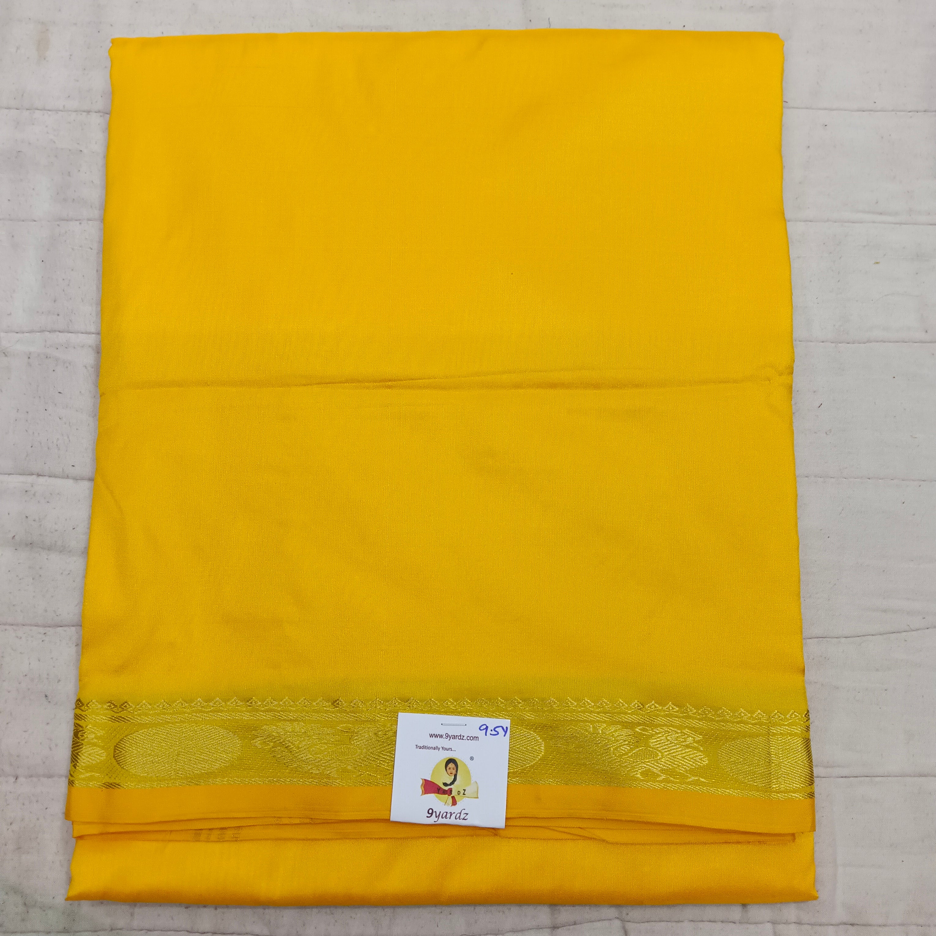 Pure silk 9.5yardz