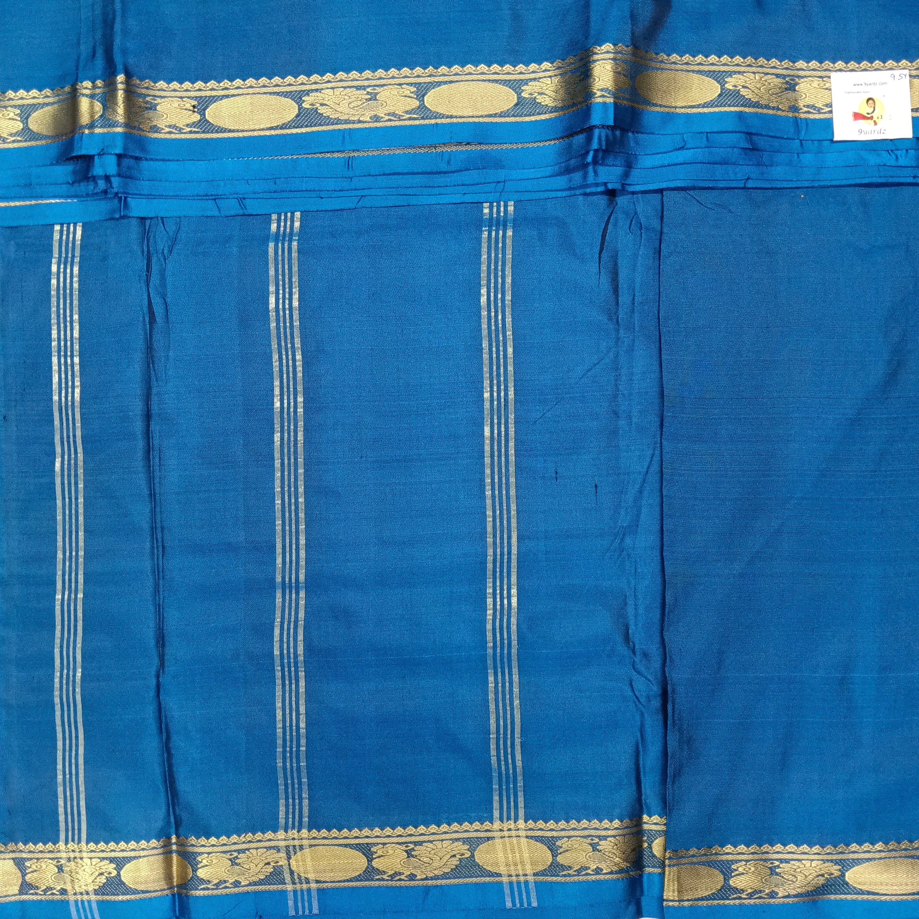 Pure silk 9.5yardz