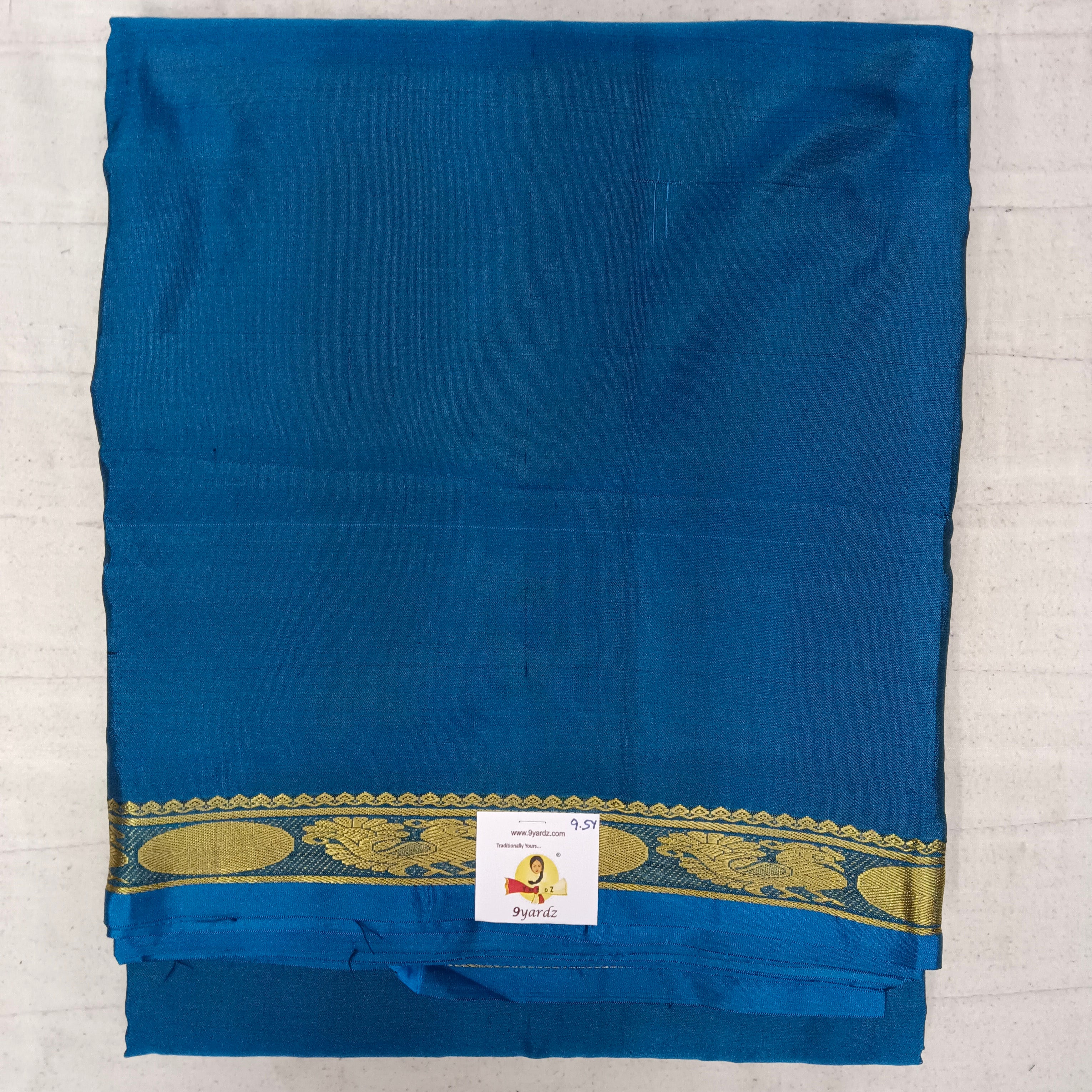 Pure silk 9.5yardz