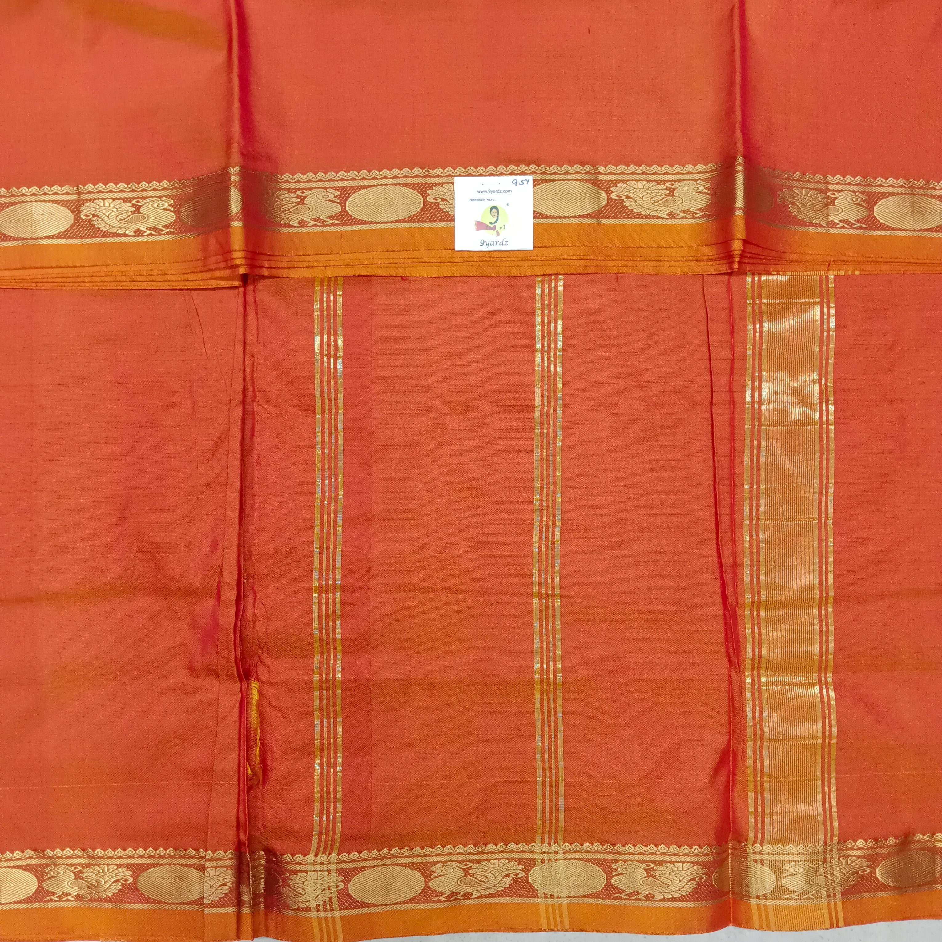 Pure silk 9.5yardz
