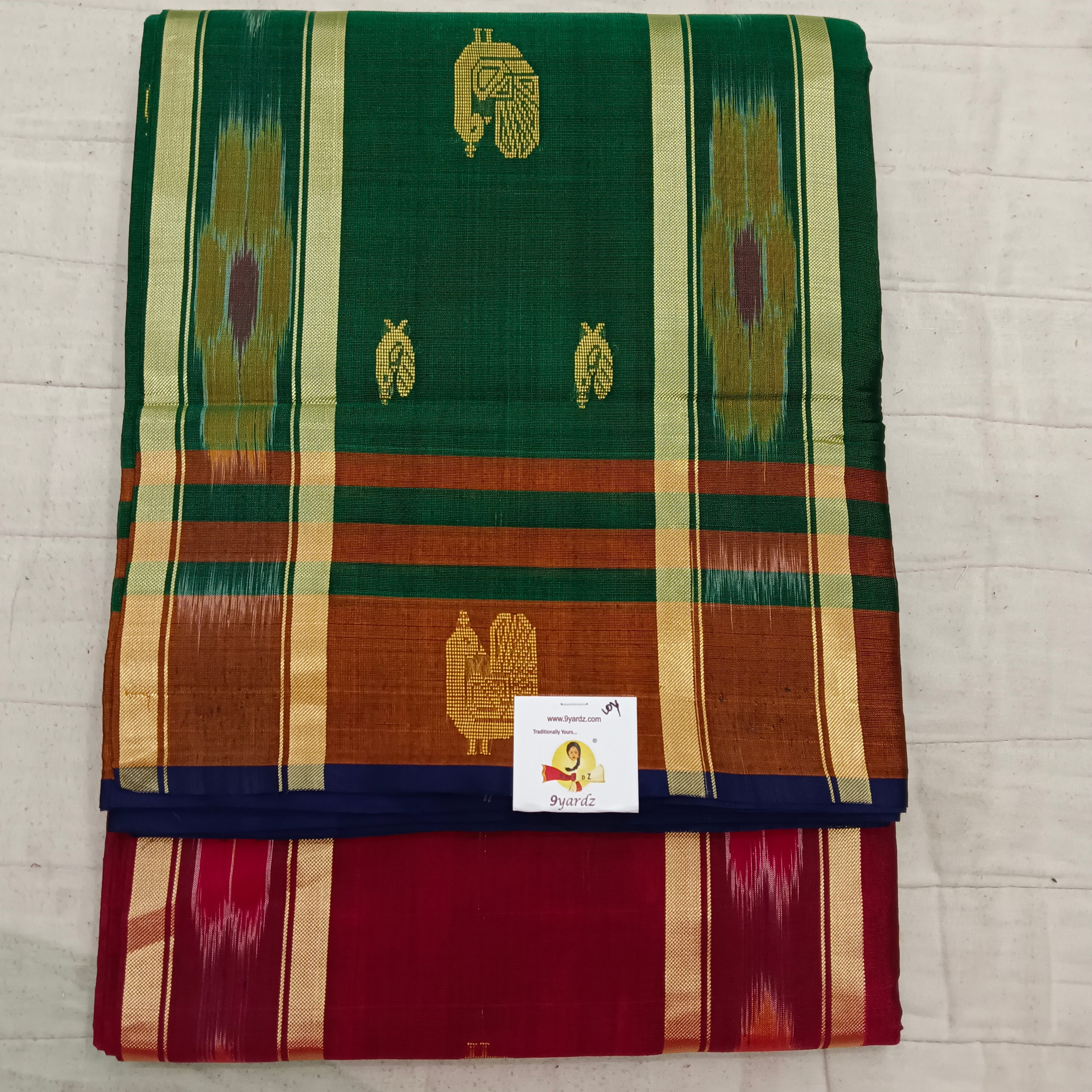 Devendra 10yards Body  Embossed