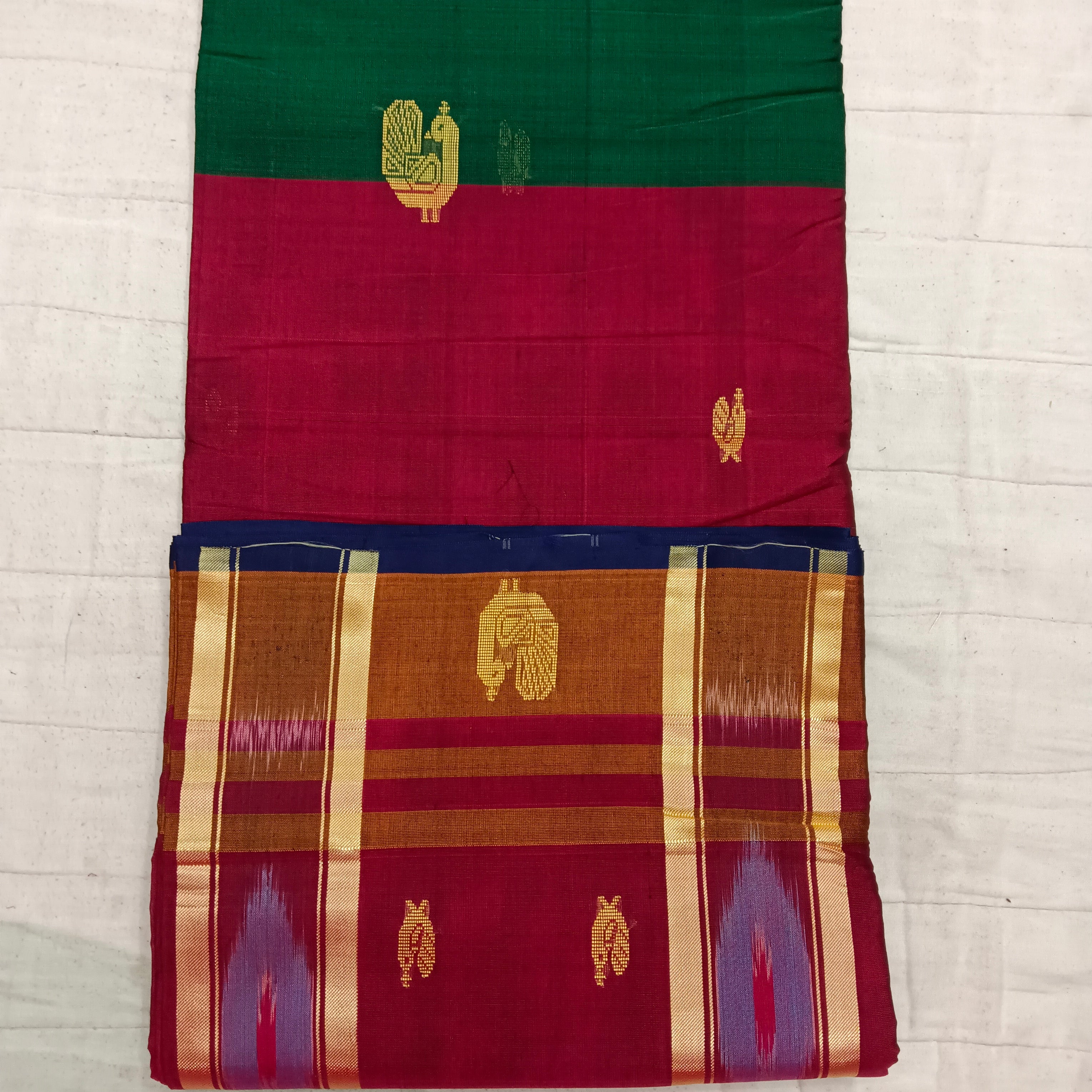 Devendra 10yards Body  Embossed