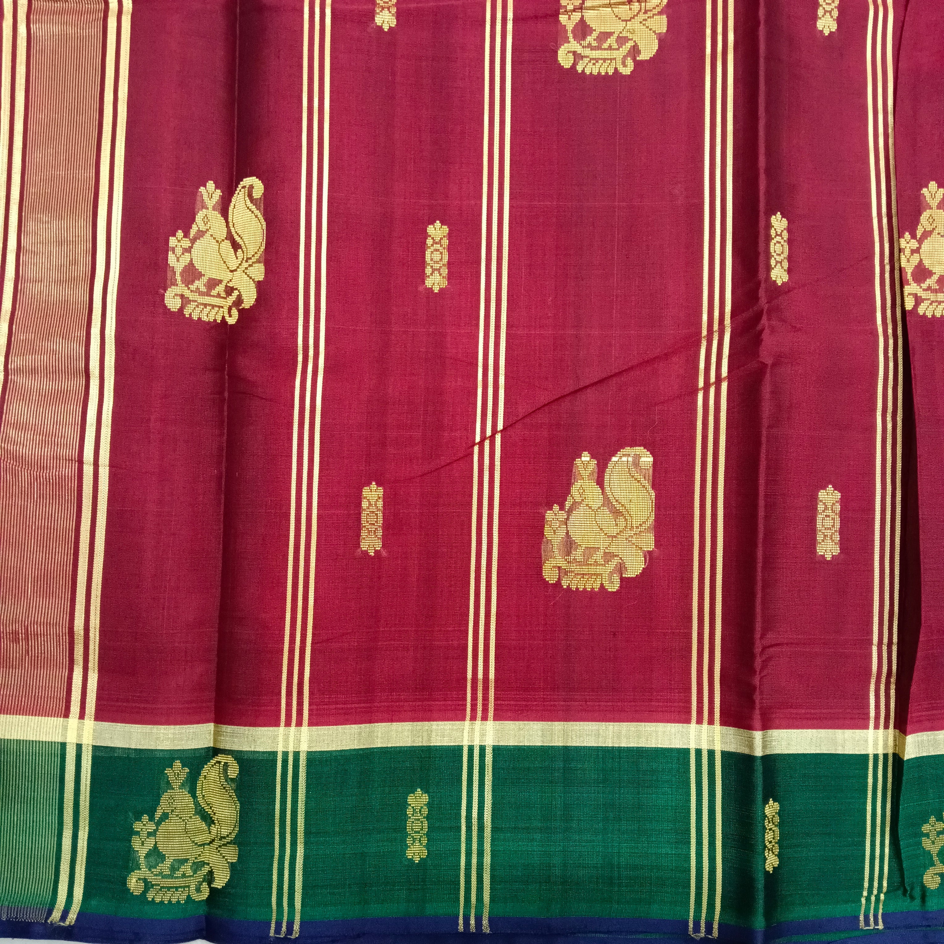 Devendra 10yards Body  Embossed