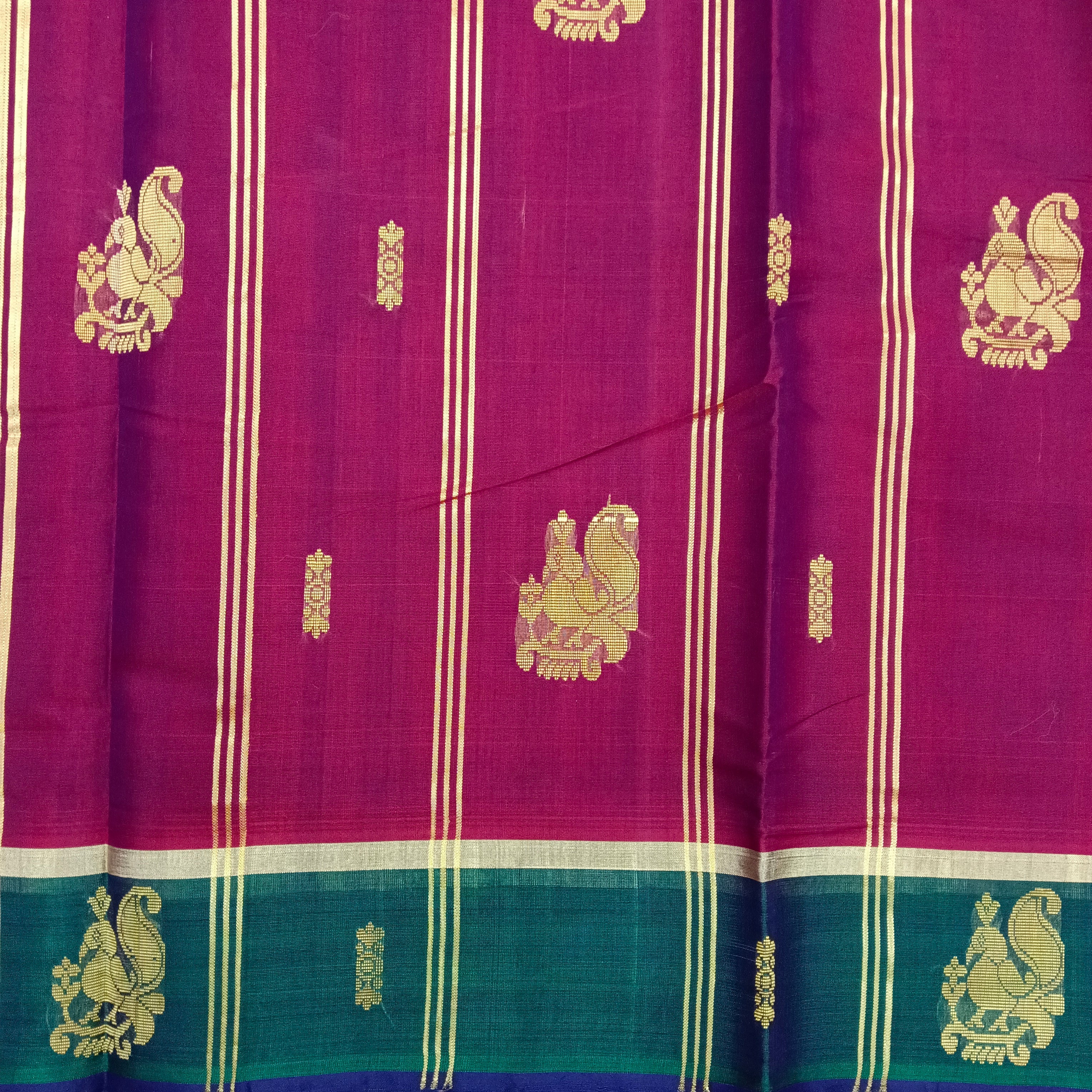 Devendra 10yards Body  Embossed