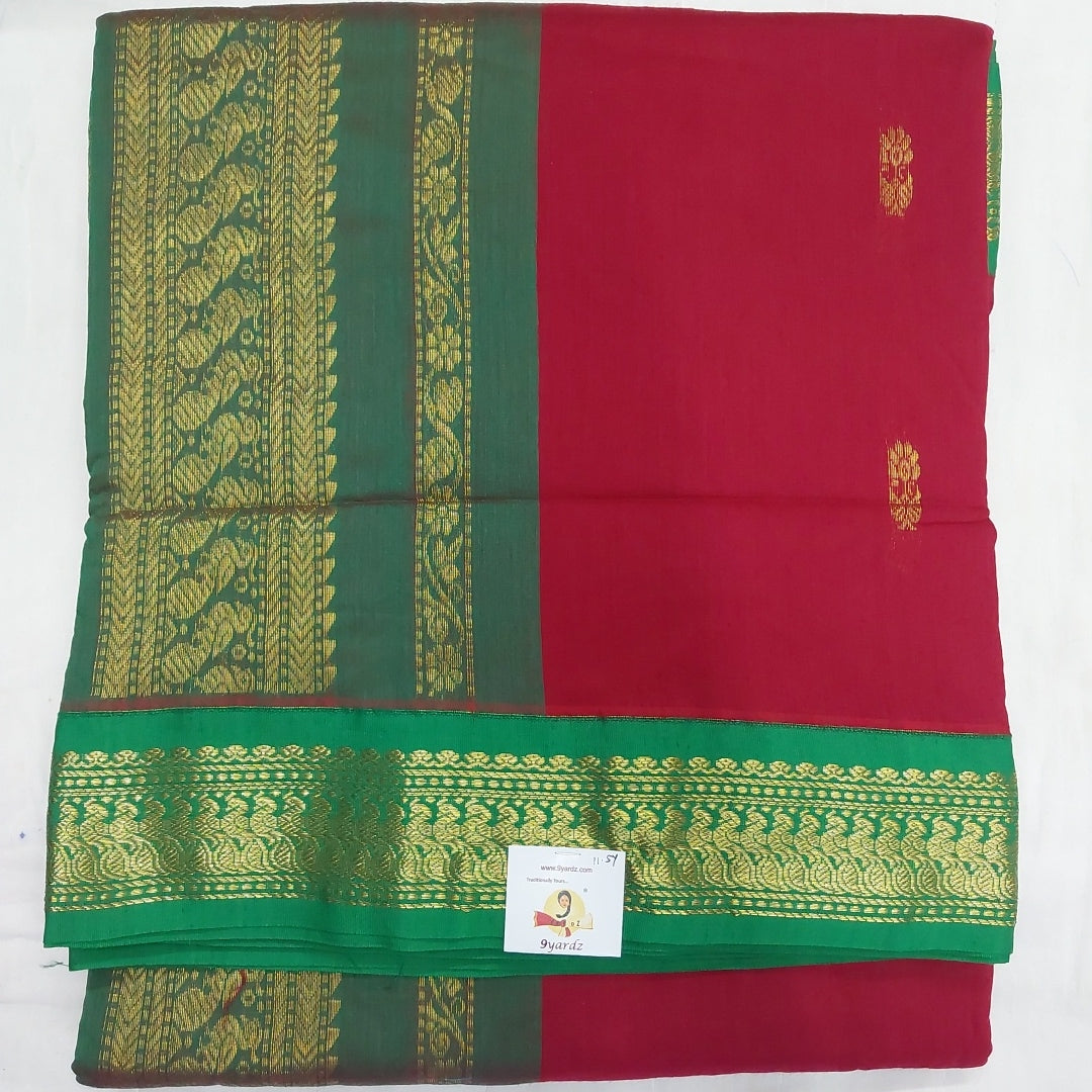 Kalyani cotton 11.5yardz(10.8mtrs)
