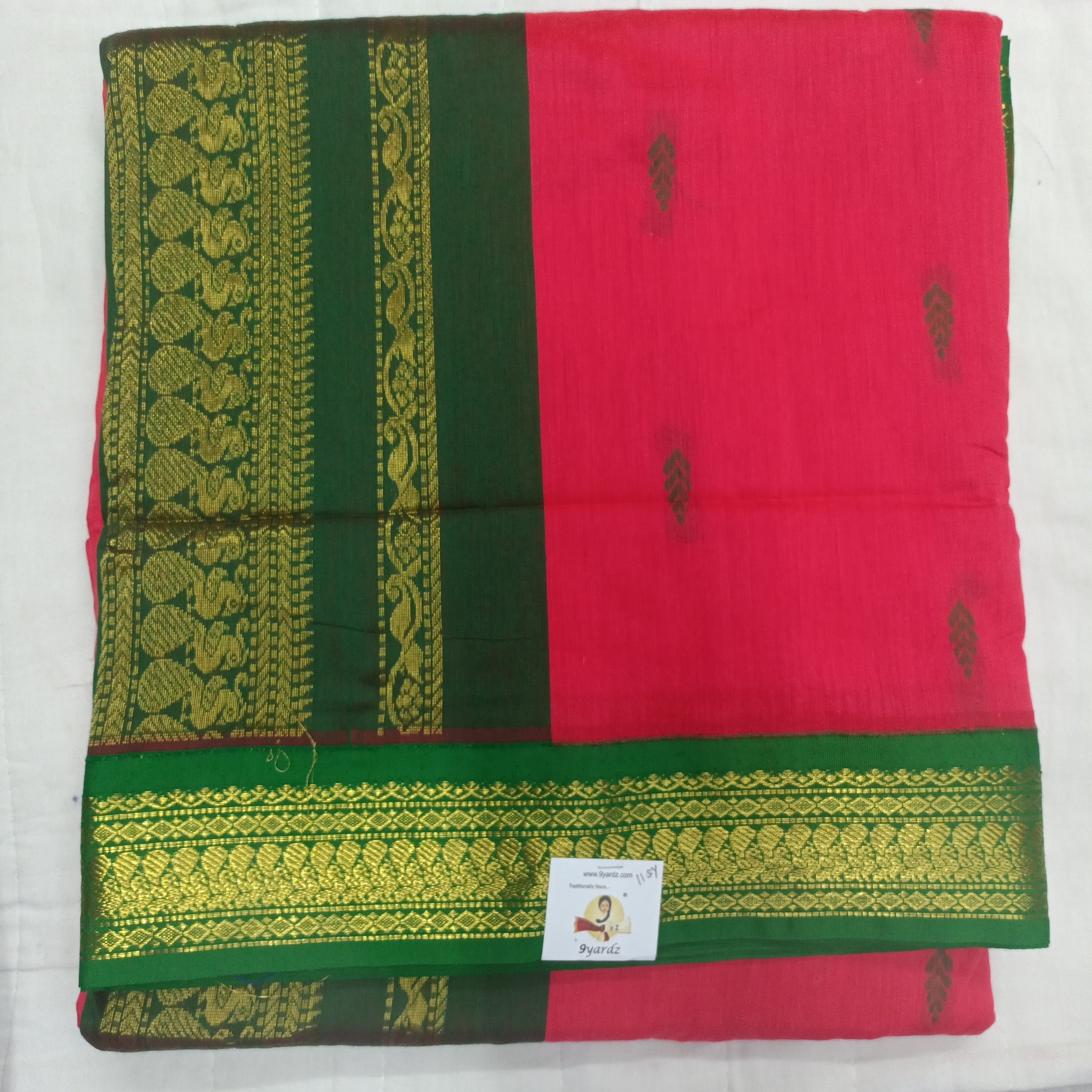 Kalyani cotton 11.5yardz(10.8mtrs)