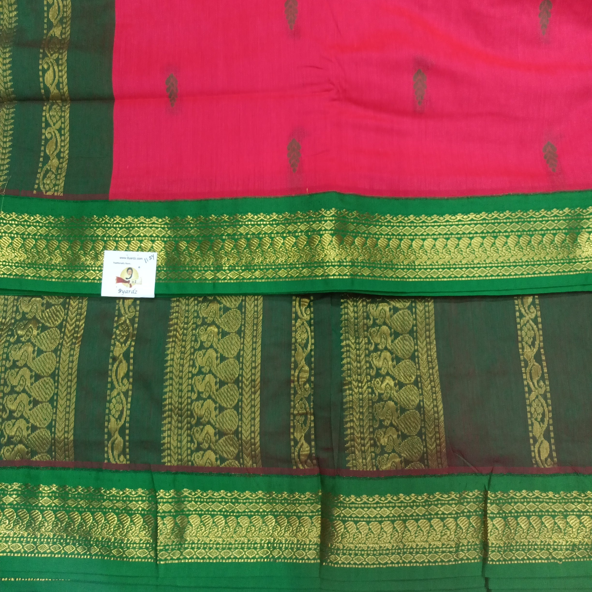 Kalyani cotton 11.5yardz(10.8mtrs)