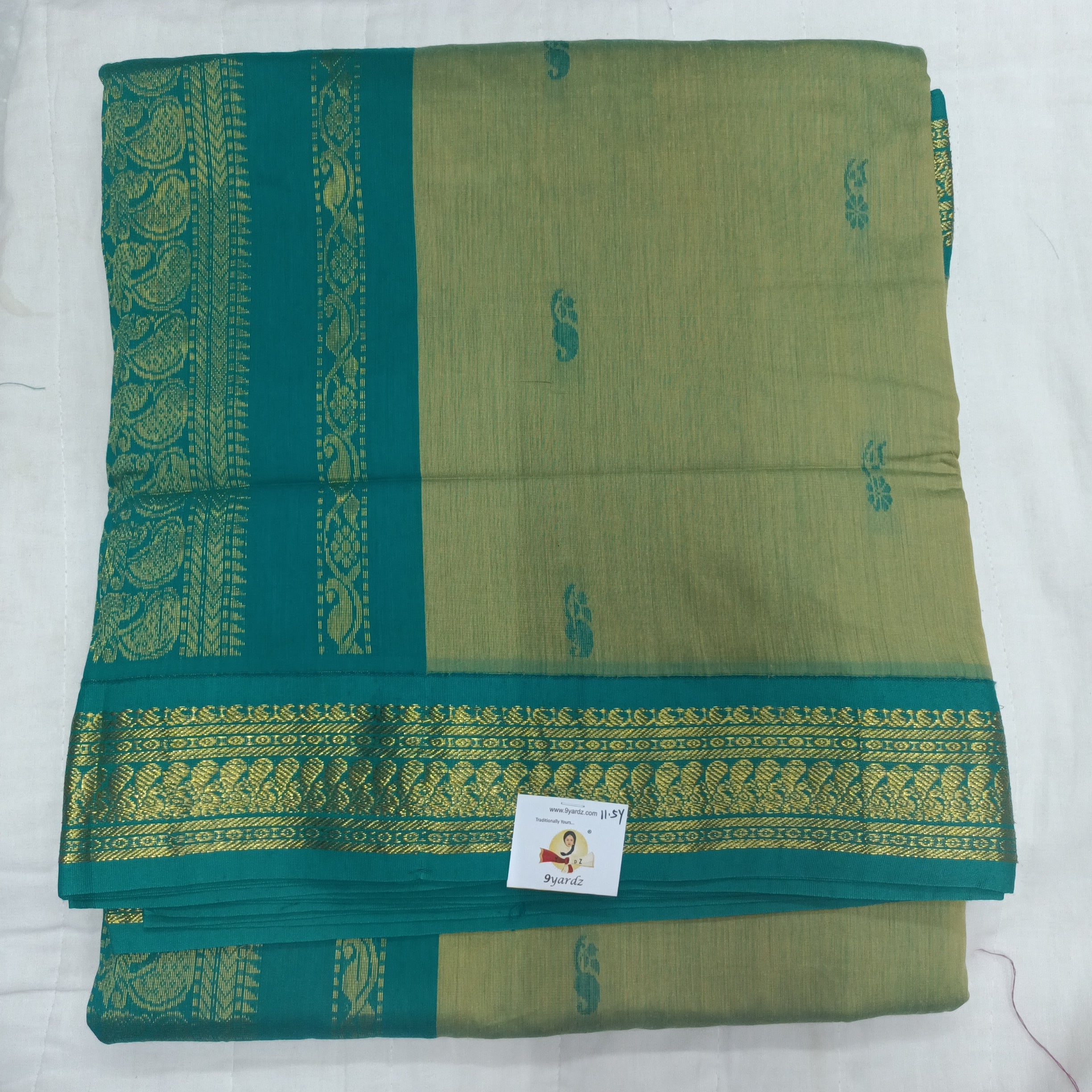 Kalyani cotton 11.5yardz(10.8mtrs)